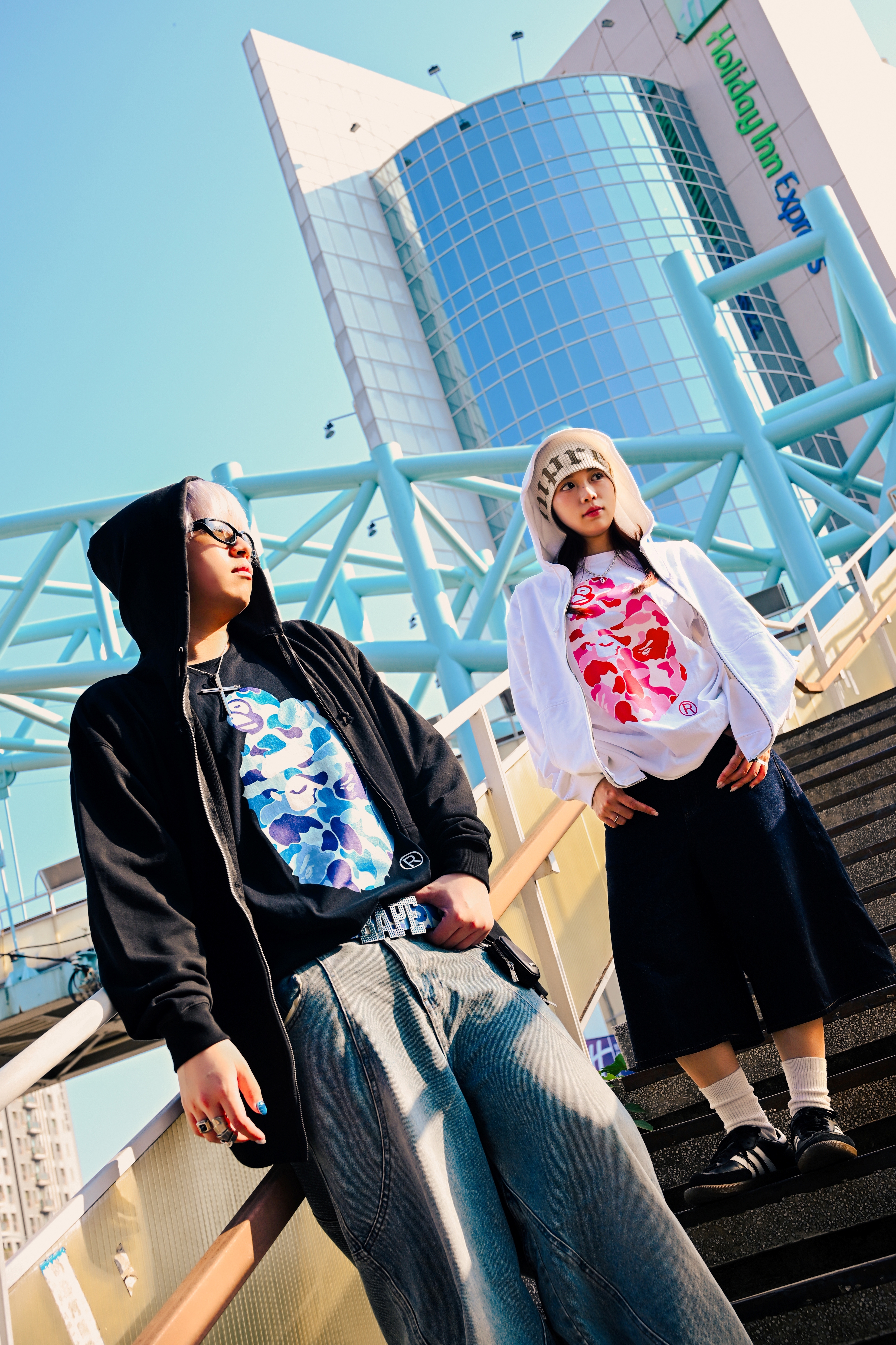 ☆ETW☆【EASY TO WEAR】BAPE ABC CAMO MILO ON BIG APE TEE 猿人 猿人頭 迷彩 短T 春夏