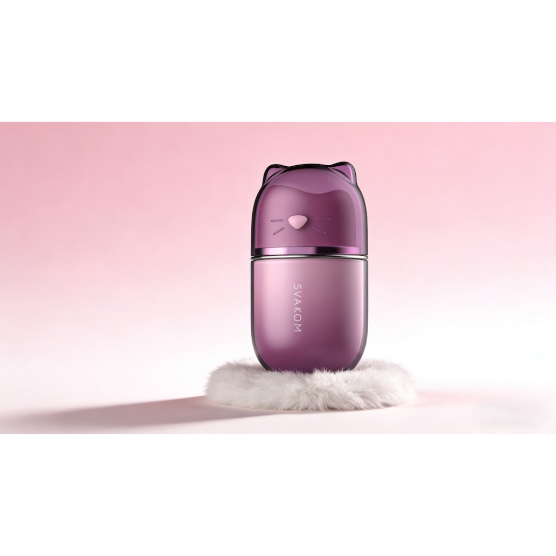 SVAKOM Klitty 智能遠程 舌頭挑逗吸吮震動器 - 薰衣草色