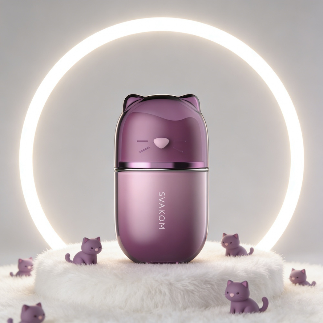 SVAKOM Klitty 智能遠程 舌頭挑逗吸吮震動器 - 薰衣草色