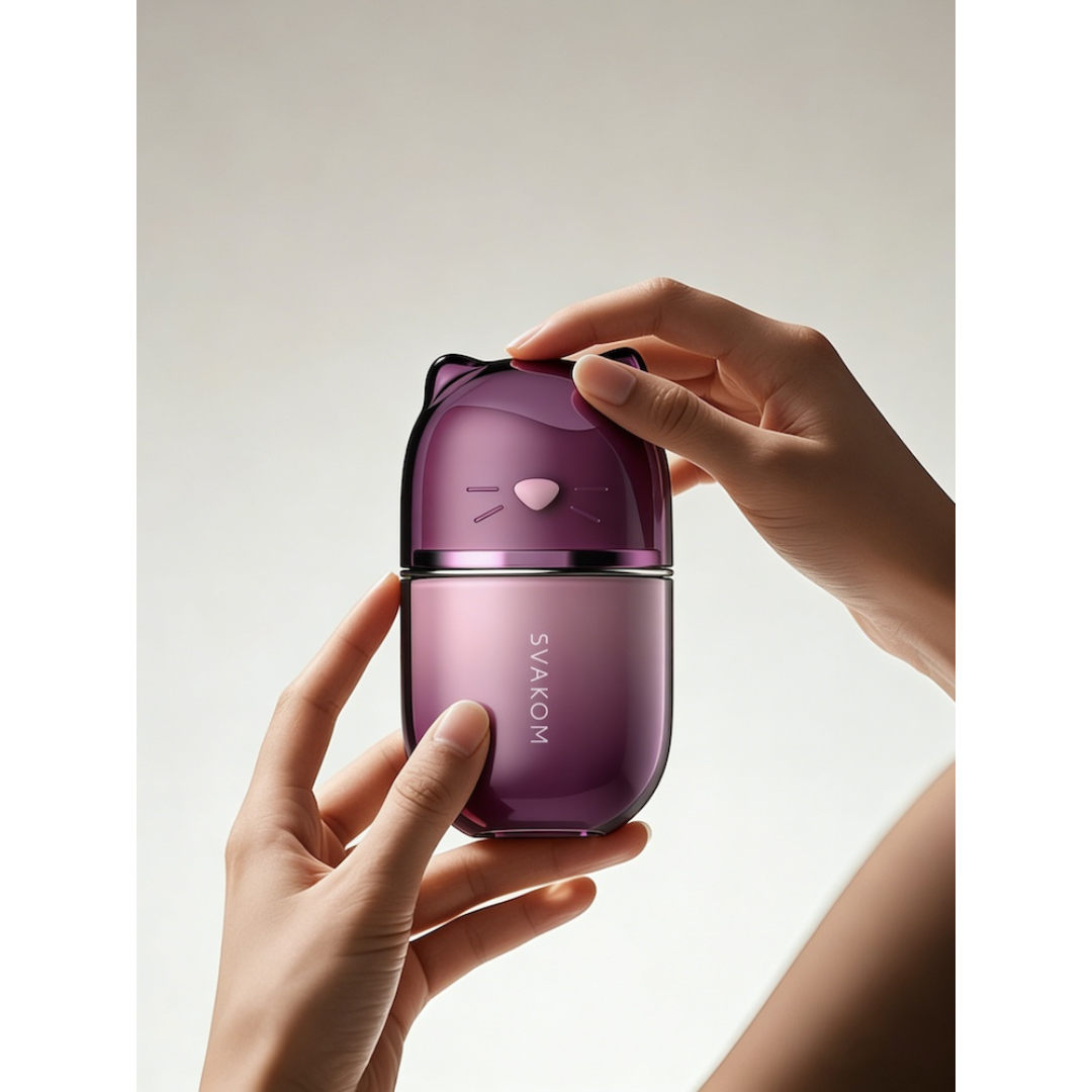 SVAKOM Klitty 智能遠程 舌頭挑逗吸吮震動器 - 薰衣草色