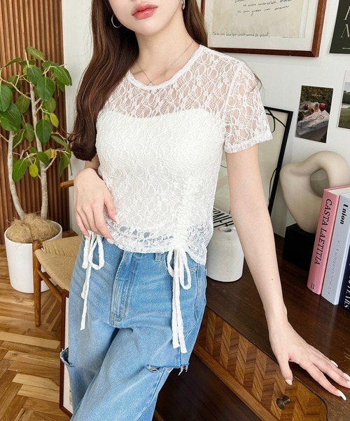 260326 LACE 可束繩TEE