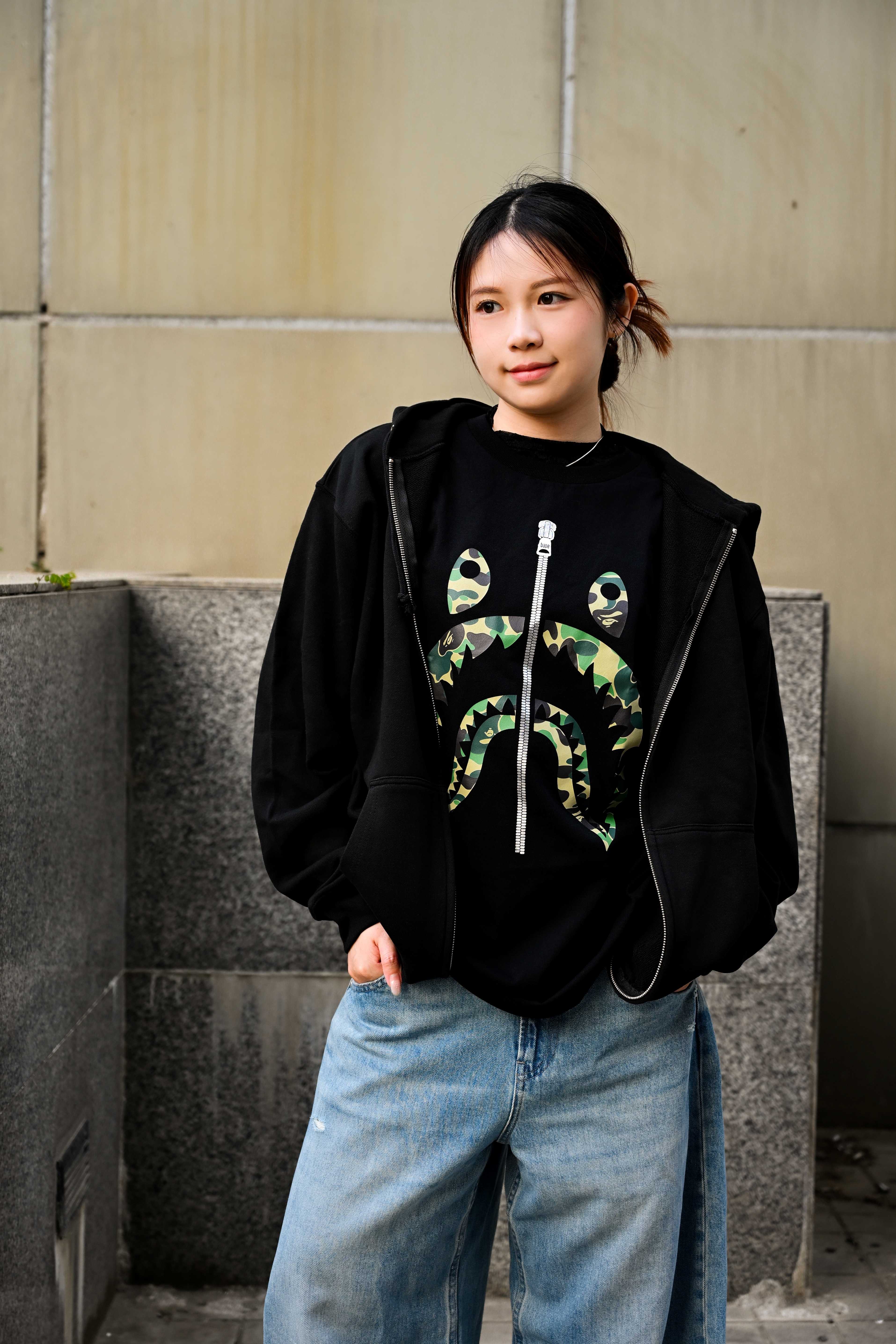 ☆ETW☆【EASY TO WEAR】BAPE ABC CAMO SHARK TEE 猿人 鯊魚 短T 春夏