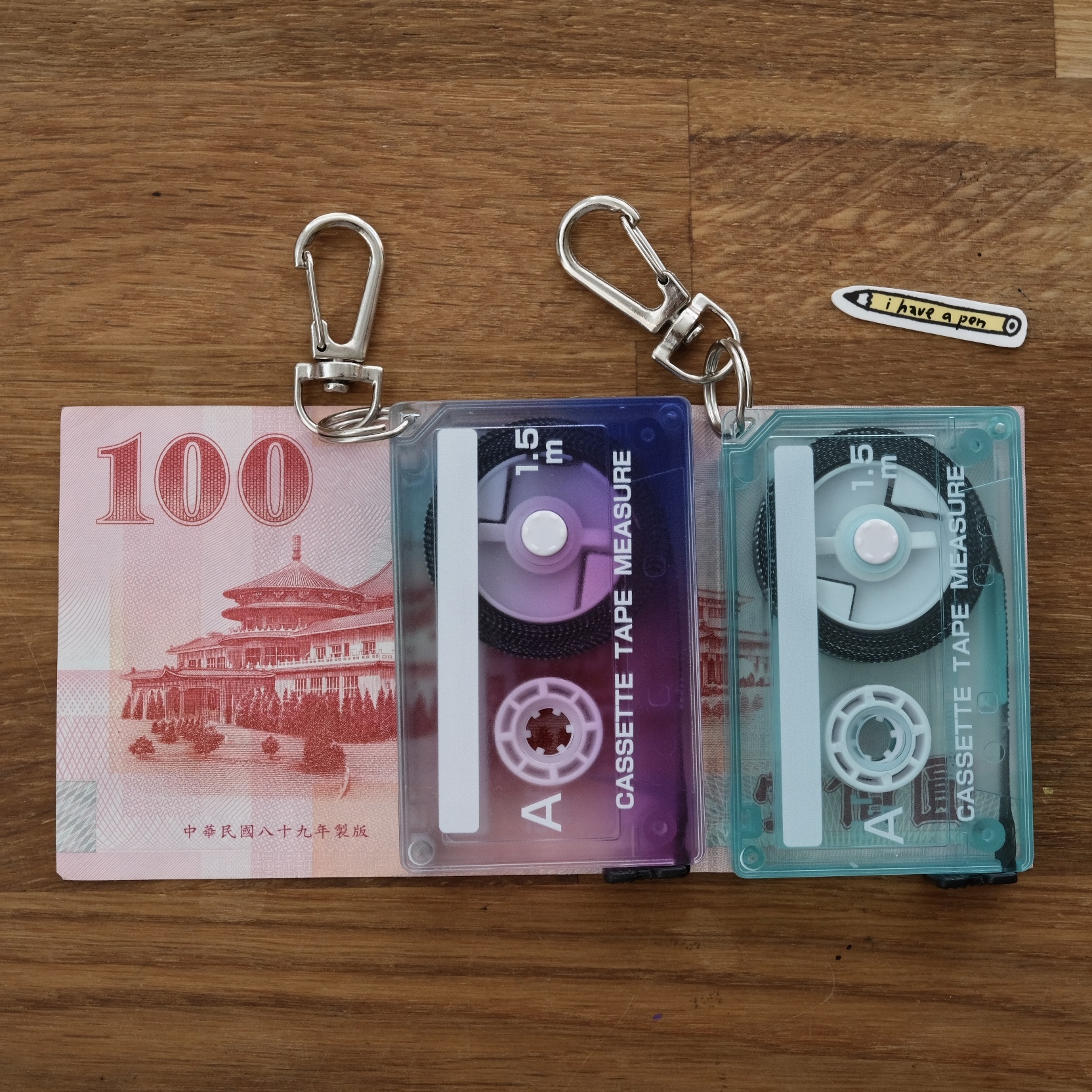 錄音帶 造型捲尺 量尺 ｜SUN-STAR 日本