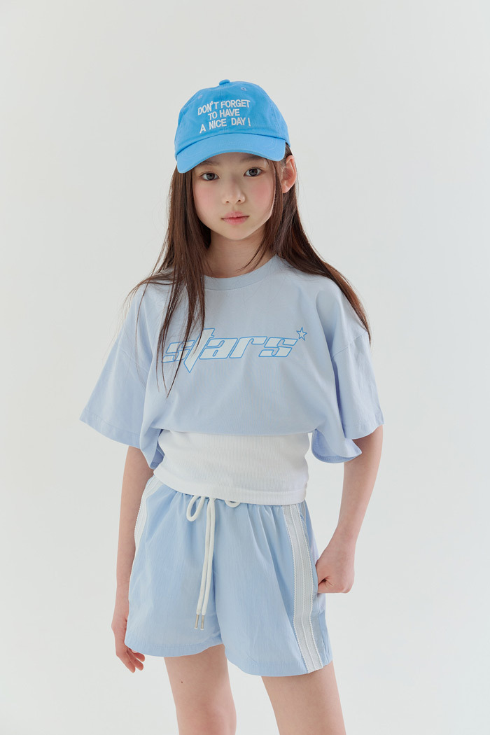 正韓夏Lilas 兩色粉嫩色系運動短褲