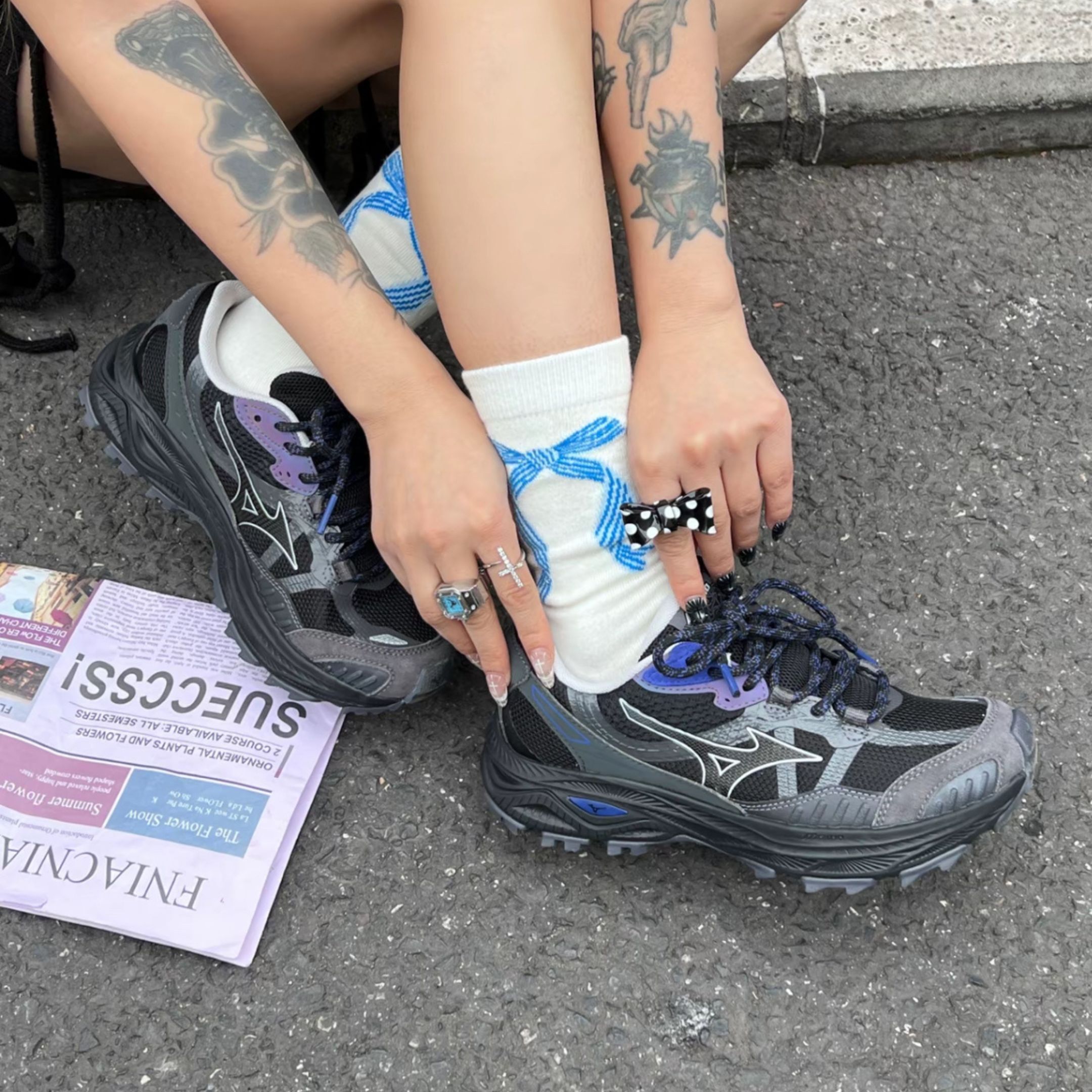 NICEDAY 代購 Mizuno Racer ADV 灰銀 銀 灰 液態銀 復古 慢跑 D1GH241224