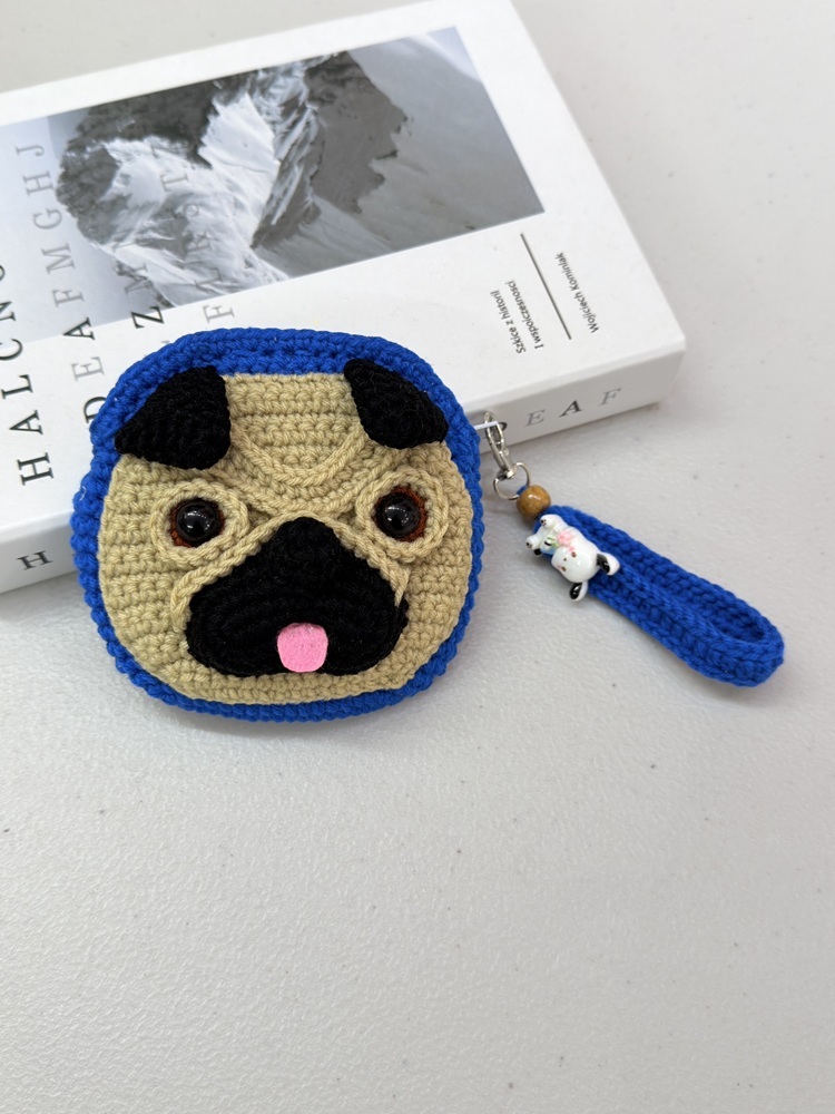 狗狗編織零錢包