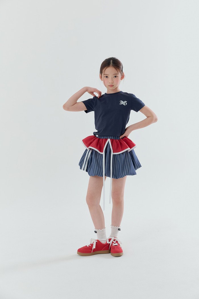 正韓夏Lilas 兩色棒球運動感裙