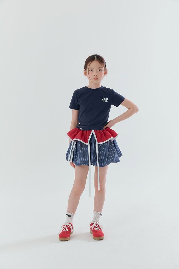 正韓夏Lilas 兩色棒球運動感裙