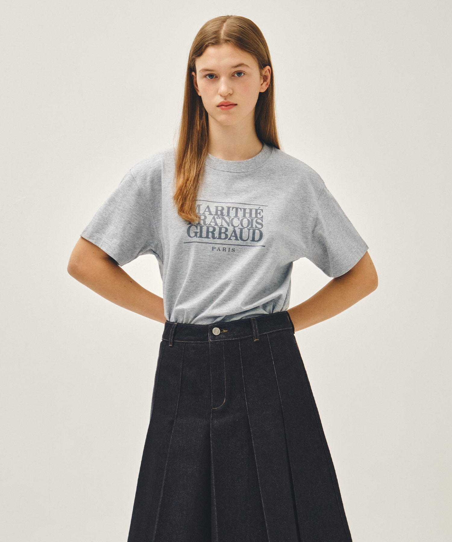 【預購】韓國代購 Marithe Francois Girbaud 車銀優實著 MFG Classic Logo Tee 經典 T恤