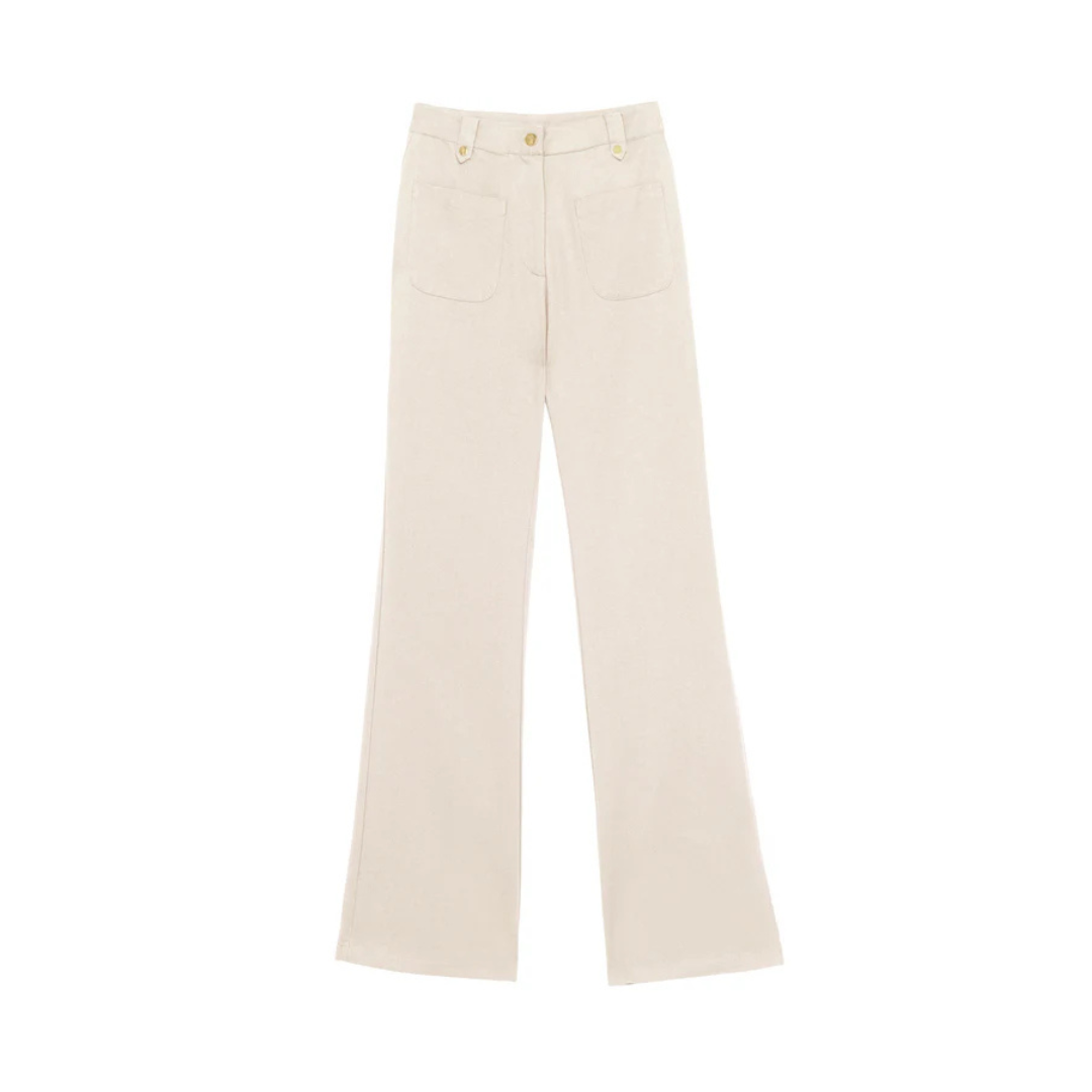1LP0327-022 [LA PETITE ETOILE] Pantalon Phina Beige Clair #PHINA-P102611U0A/13-BEIGE CLAIR (EU)