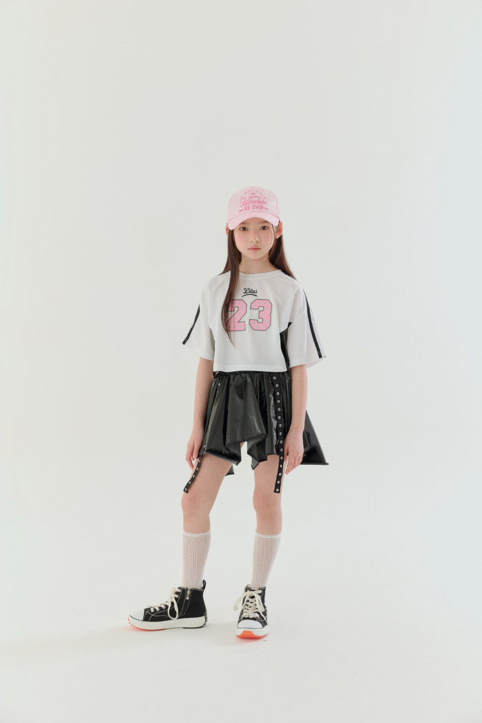 正韓夏Lilas 兩色鉚釘帥氣裙