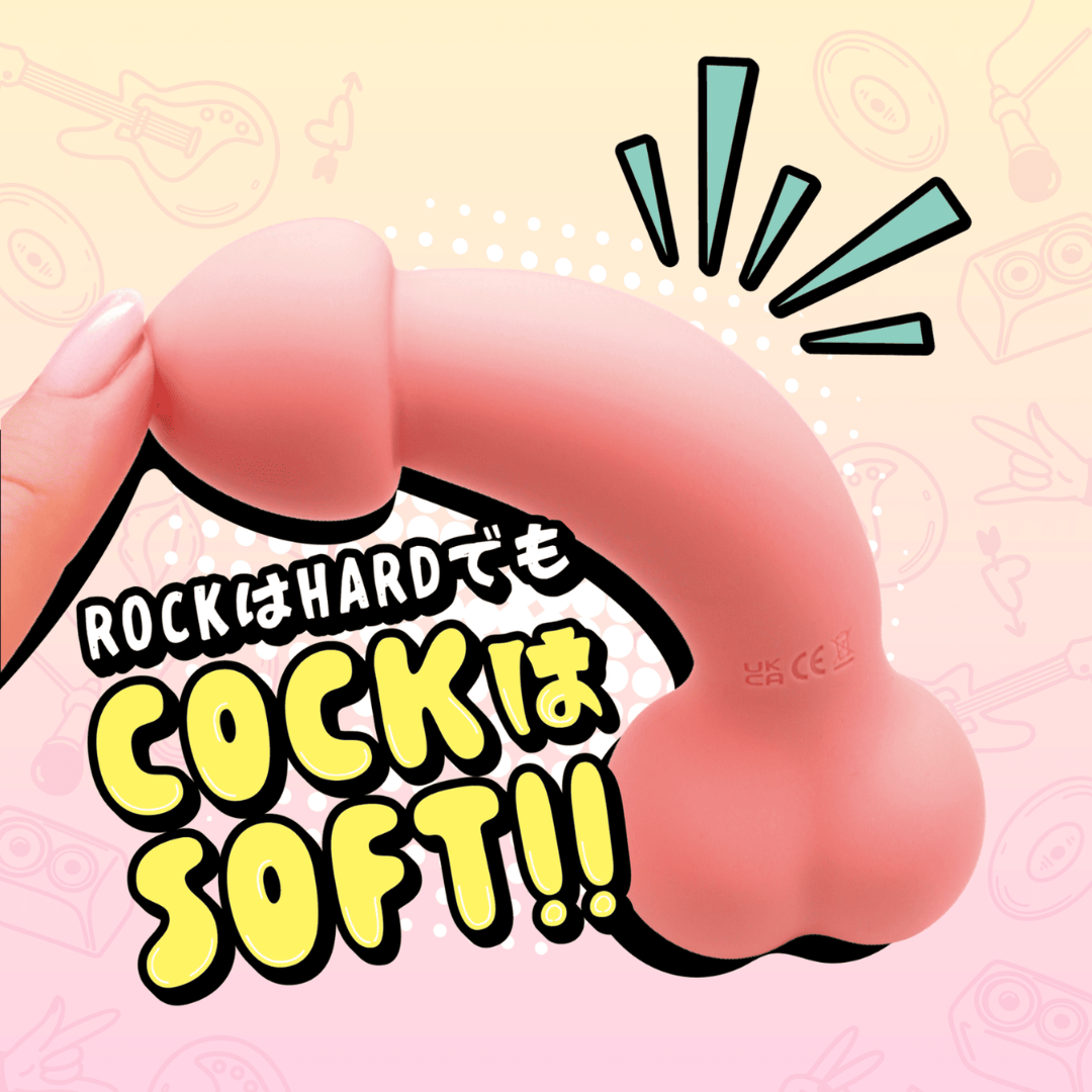 Spoony 仿真陽具造型震動器 - 珊瑚粉