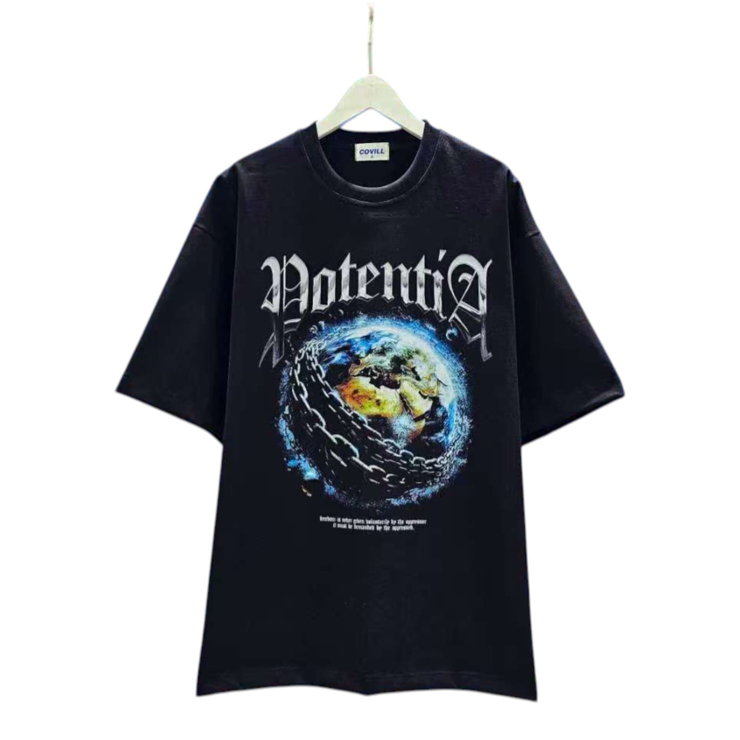 《K》地球鎖鏈重磅短T