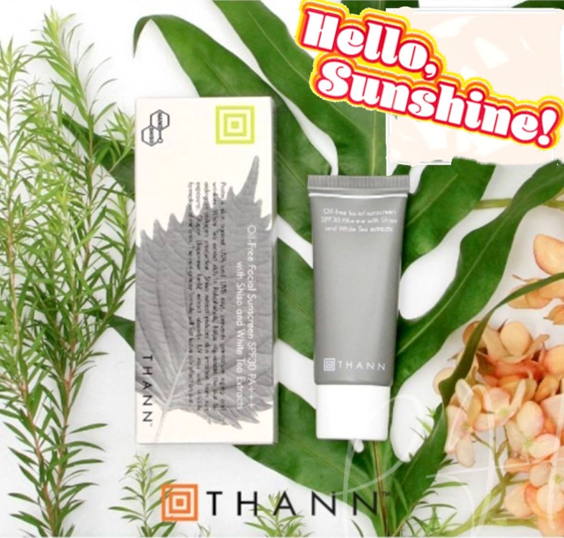 🌸泰國 THANN 紫蘇防曬霜 40g PA SPF30+++ -2600158-260329