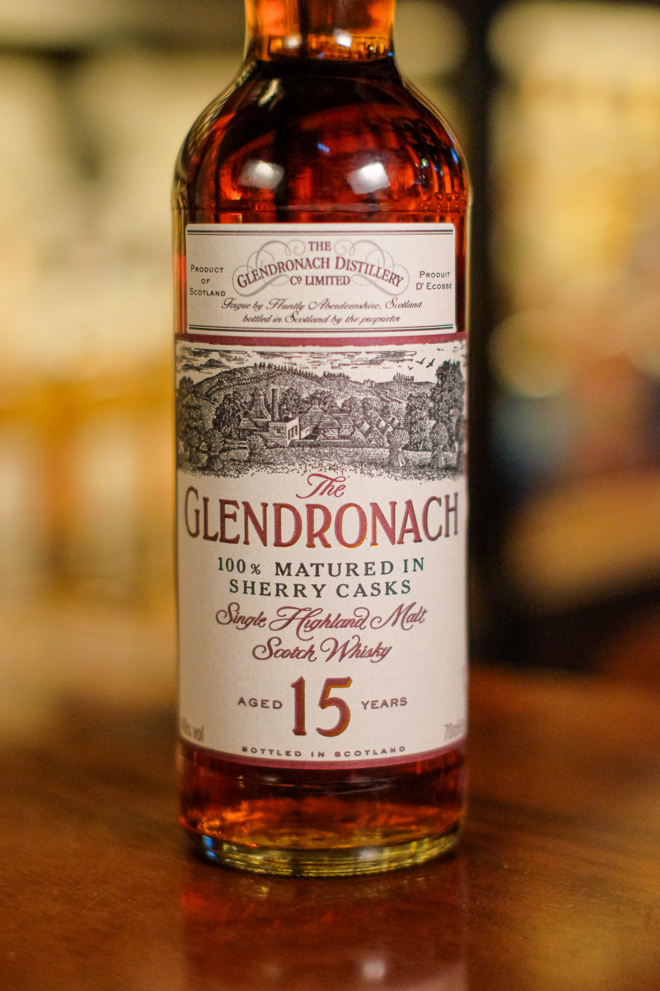 Glendronach 15YO 40% (100% Matured in Sherry Casks)