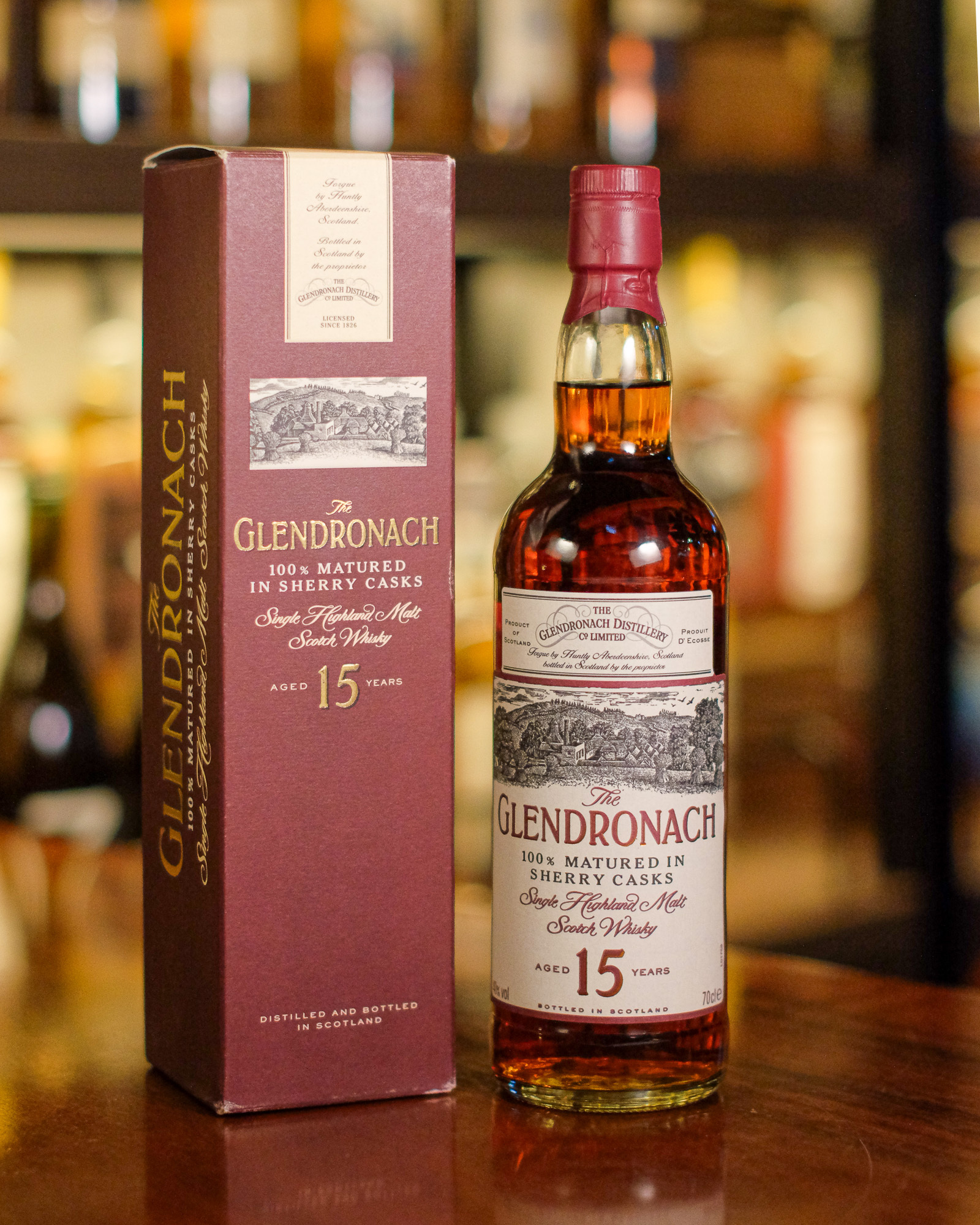 Glendronach 15YO 40% (100% Matured in Sherry Casks)