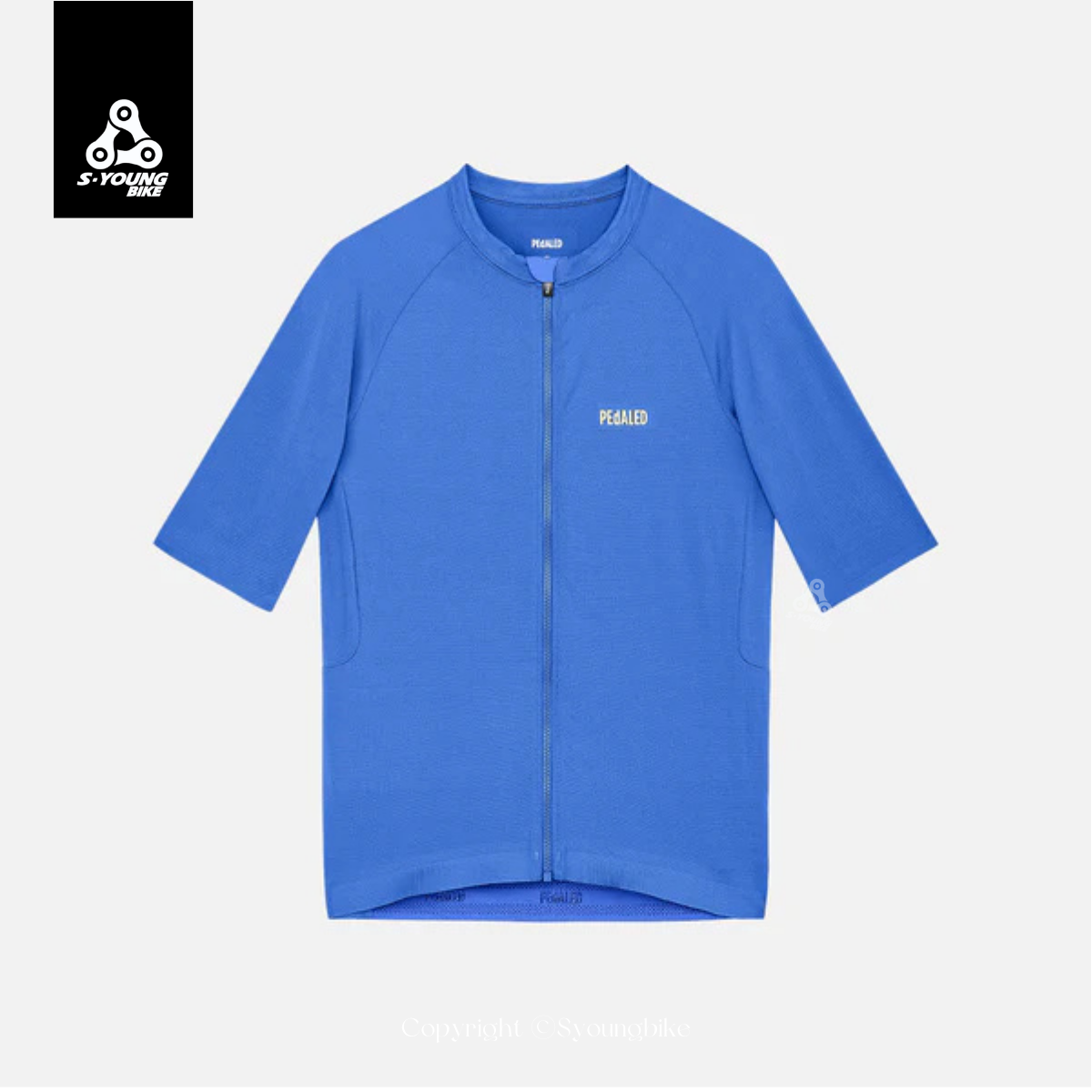 【PEdALED】Element Lightweight Jersey 男短袖車衣 / Blue 寶藍