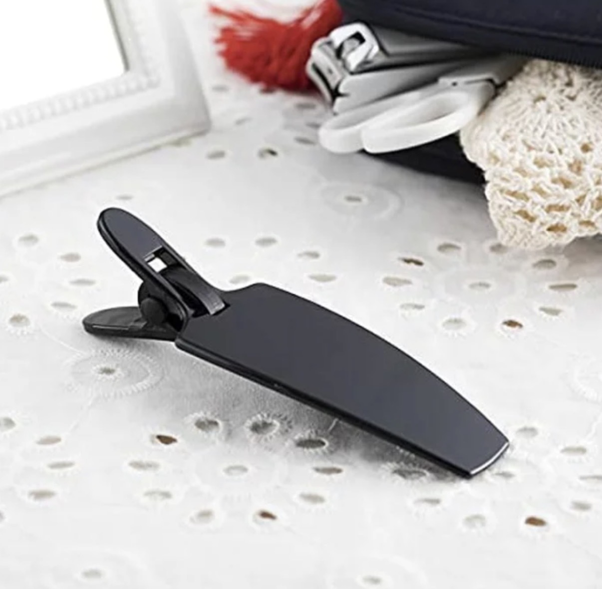 JP KAI 純黑不易打結固定巨大髮夾 3803 TK260326