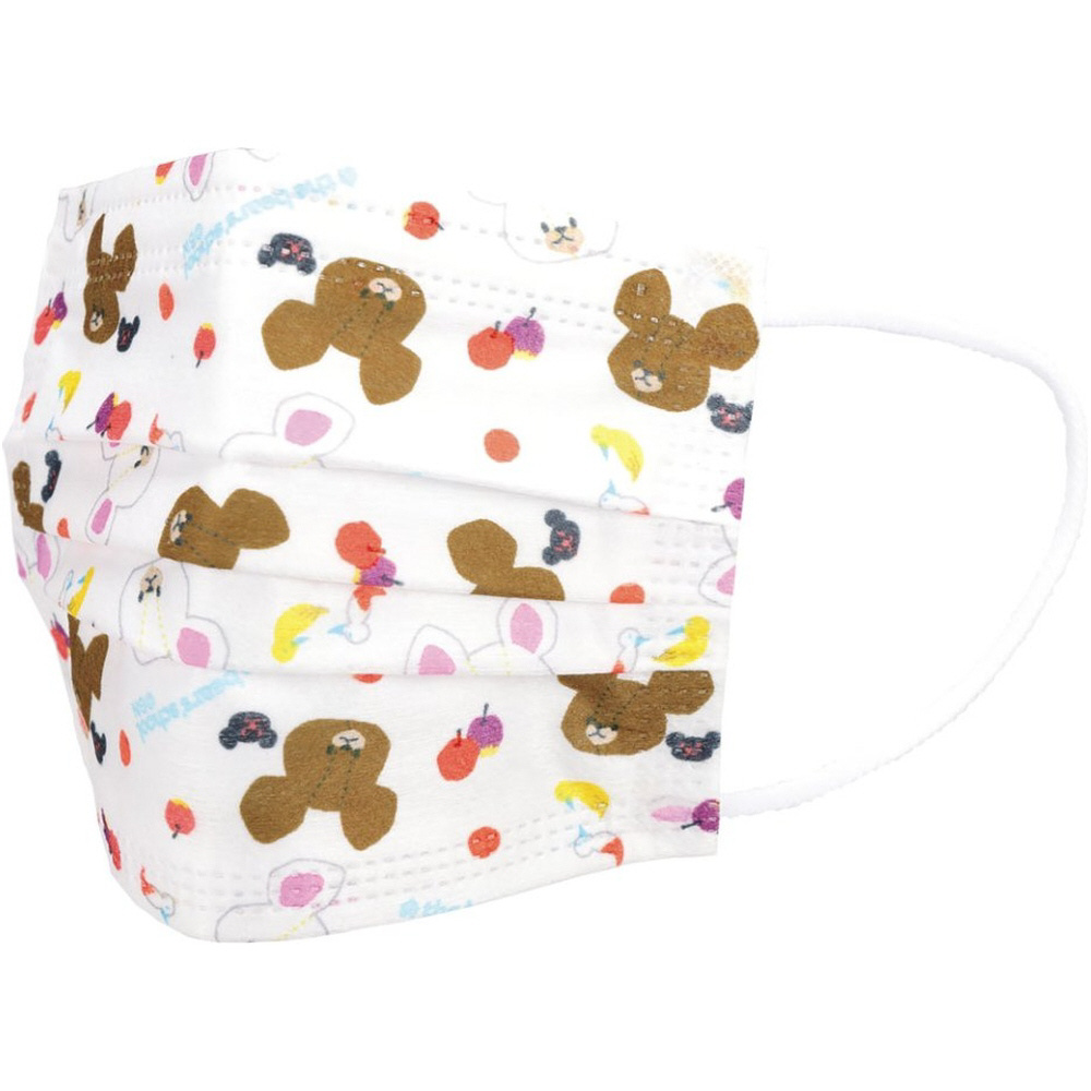 Skater兒童平面口罩30個-小熊學校