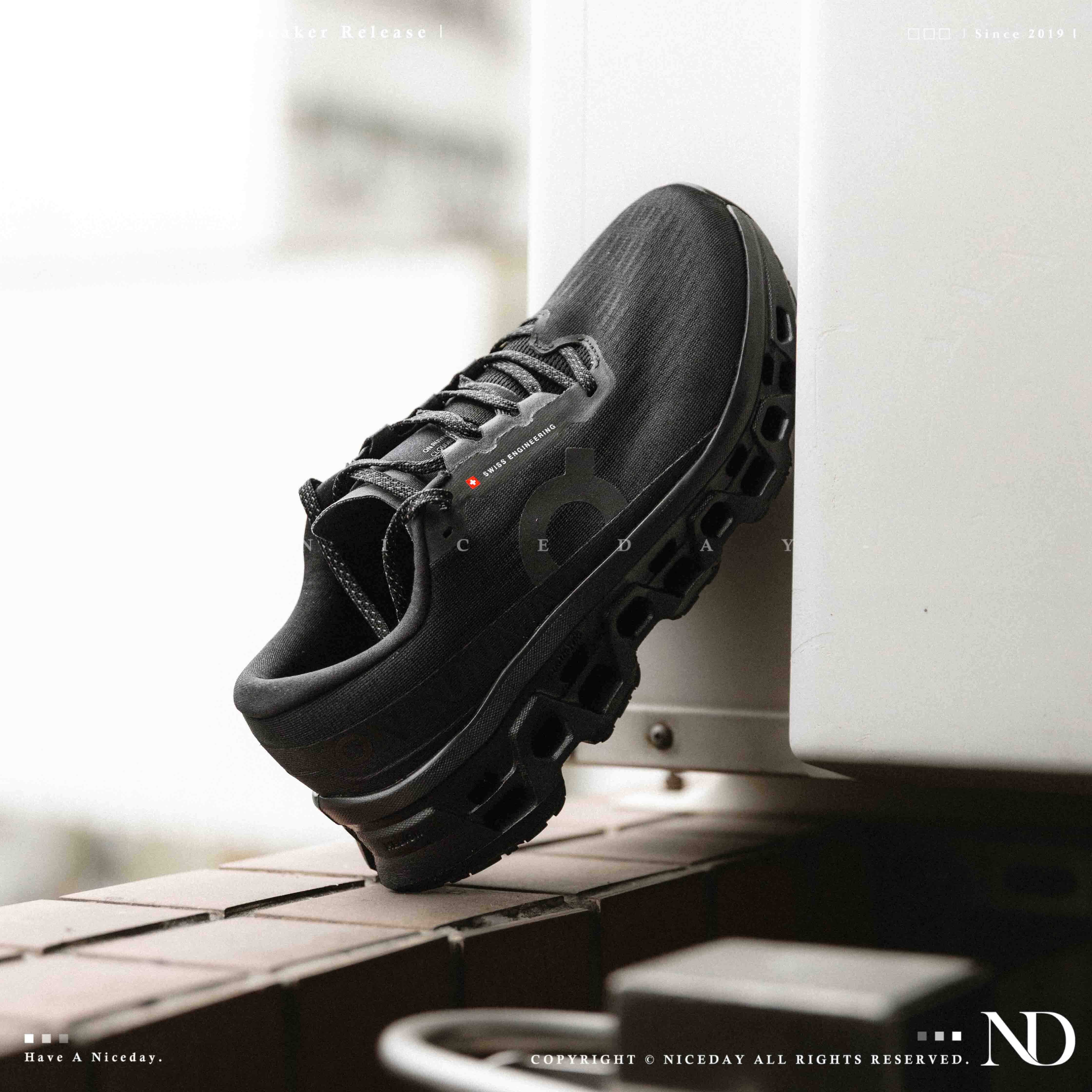 NICEDAY 代購 On Running Cloudmonster 3 慢跑 跑步 黑 白 運動鞋 全黑 黑白 熊貓