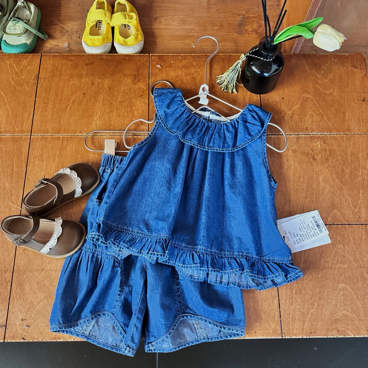 小藍莓荷葉套裝