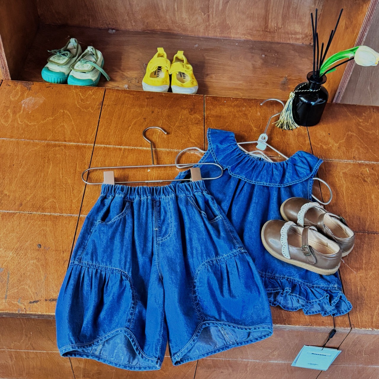 小藍莓荷葉套裝