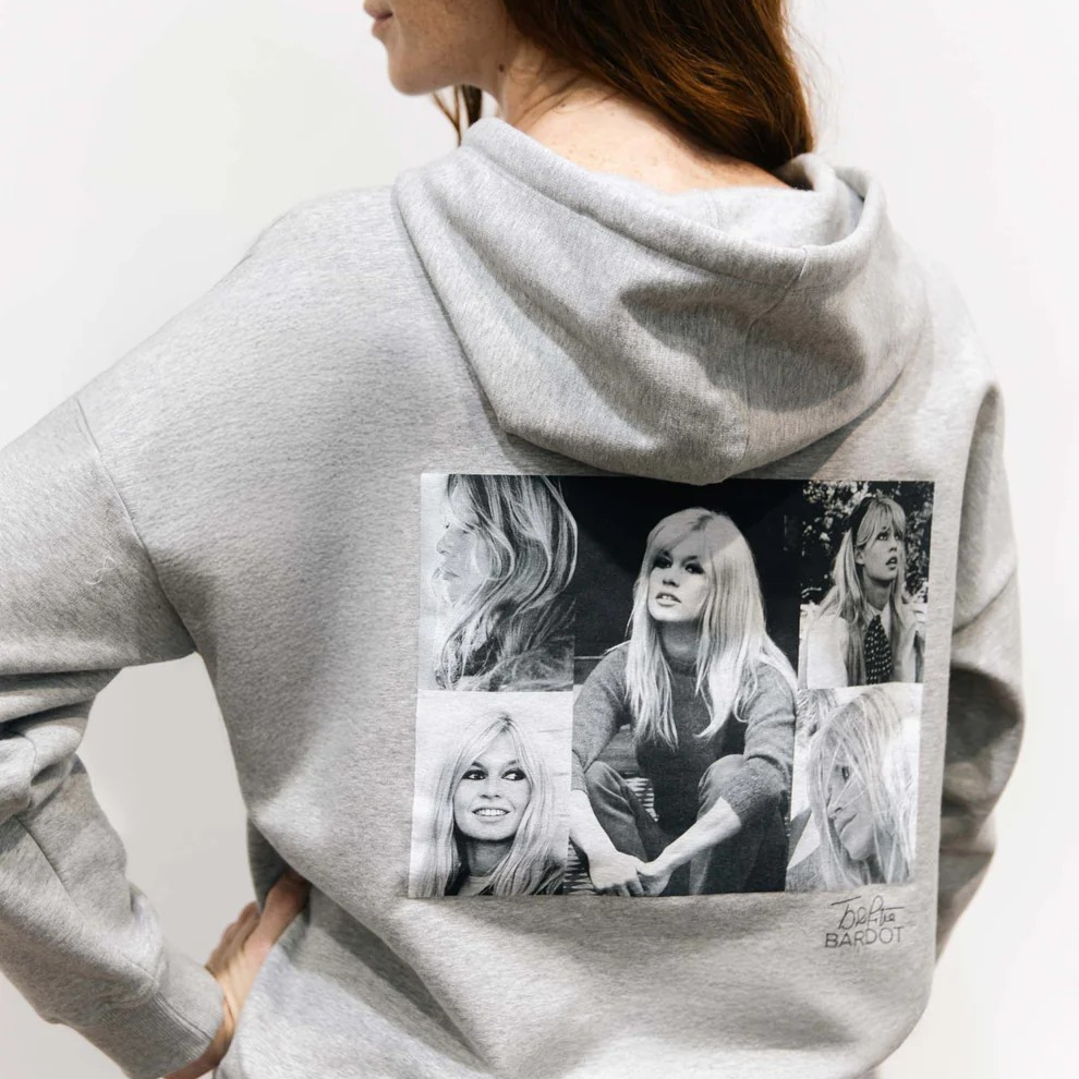 1BB0327-002 [BRIGITTE BARDOT] Fame Sweatshirt Heather Grey #222510100 (EU)