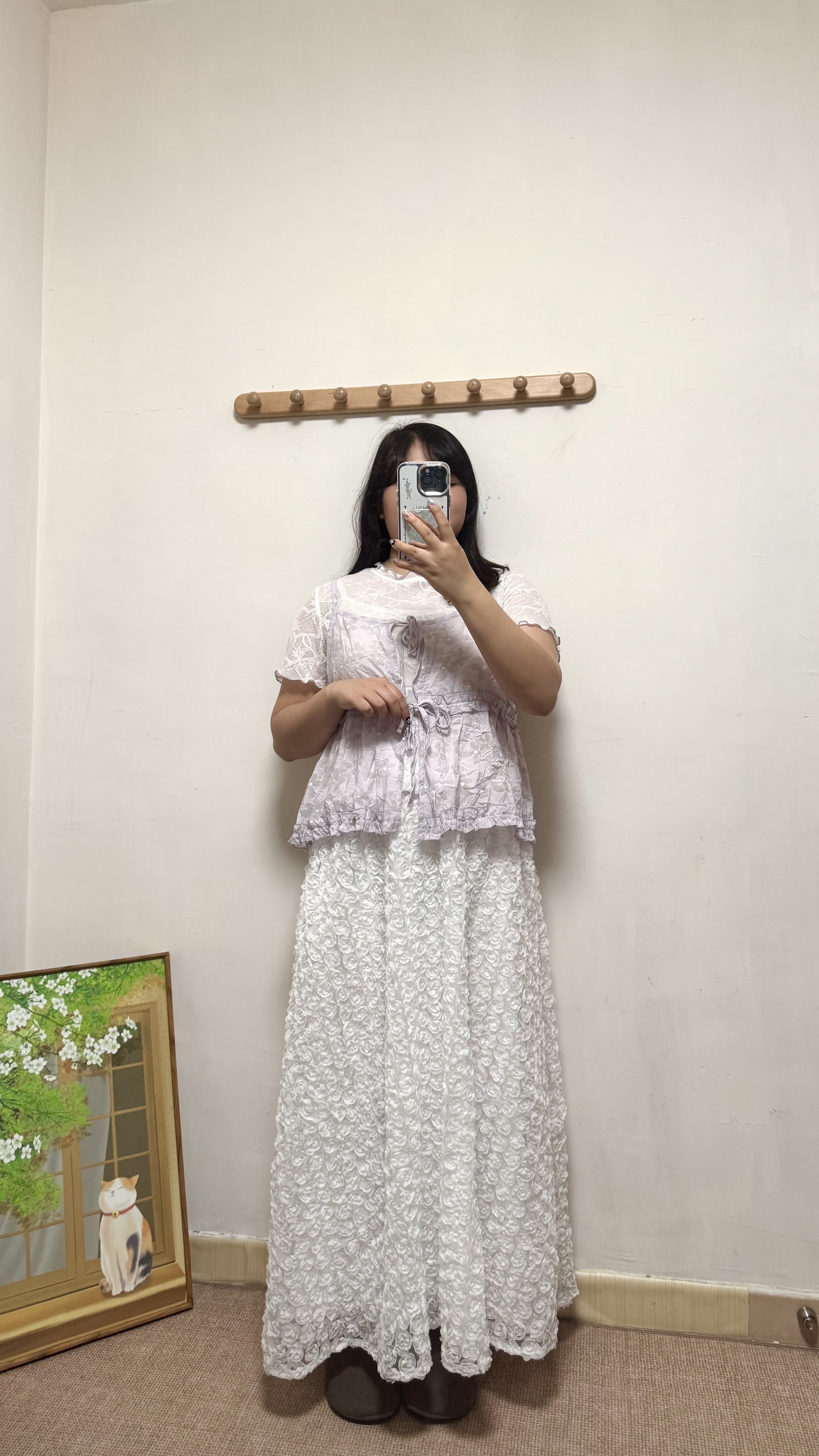 花花吊帶薄身外搭