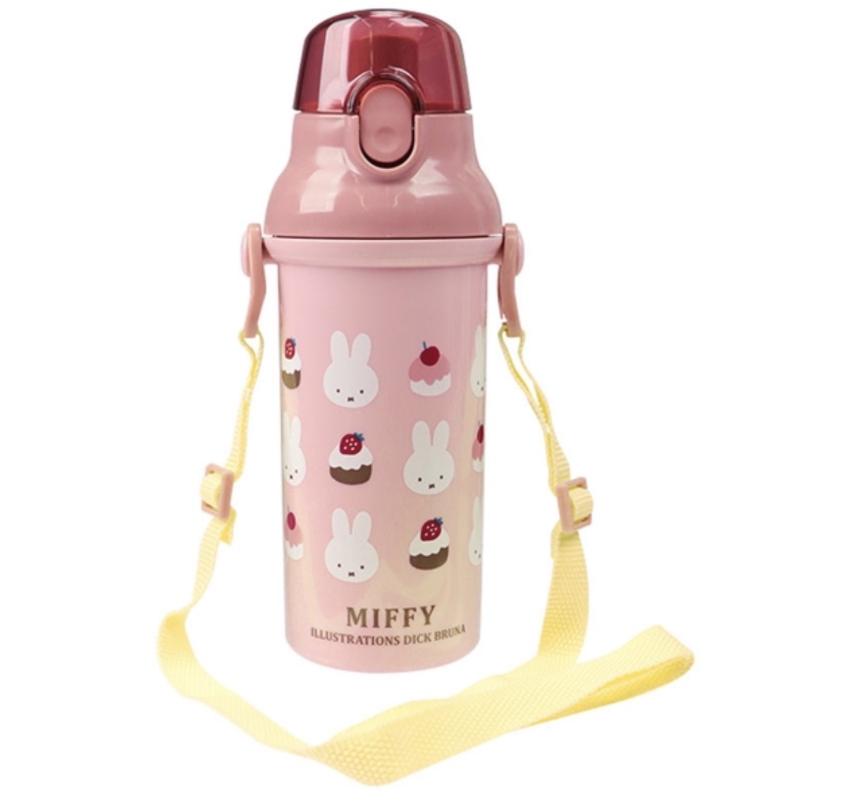 JP Miffy 抗菌花花密集式水樽 粉 480ml 1435 TK260326480ml