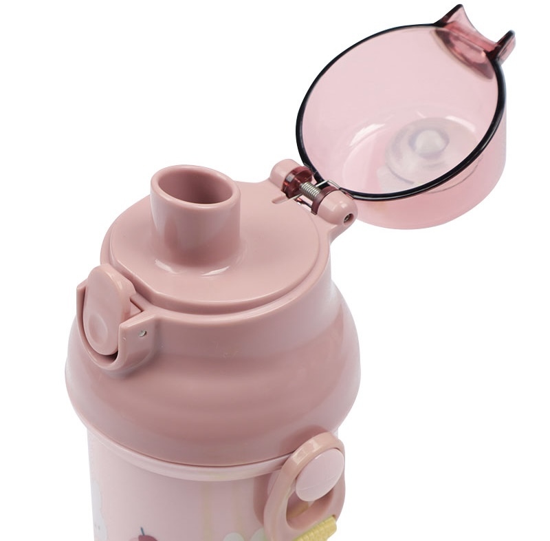 JP Miffy 抗菌花花密集式水樽 粉 480ml 1435 TK260326480ml