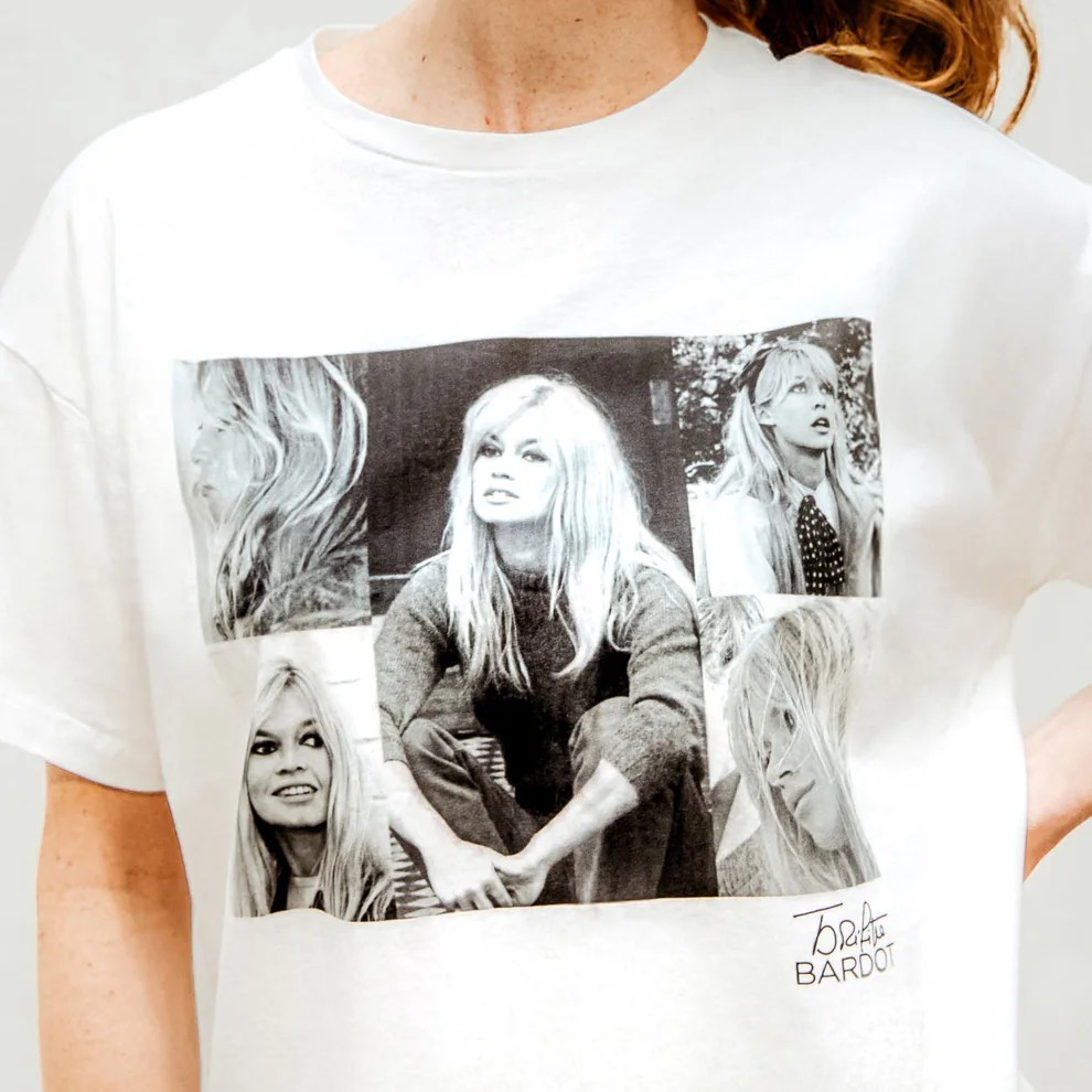 1BB0327-005 [BRIGITTE BARDOT] Fame T-Shirt White #202511400 (EU)