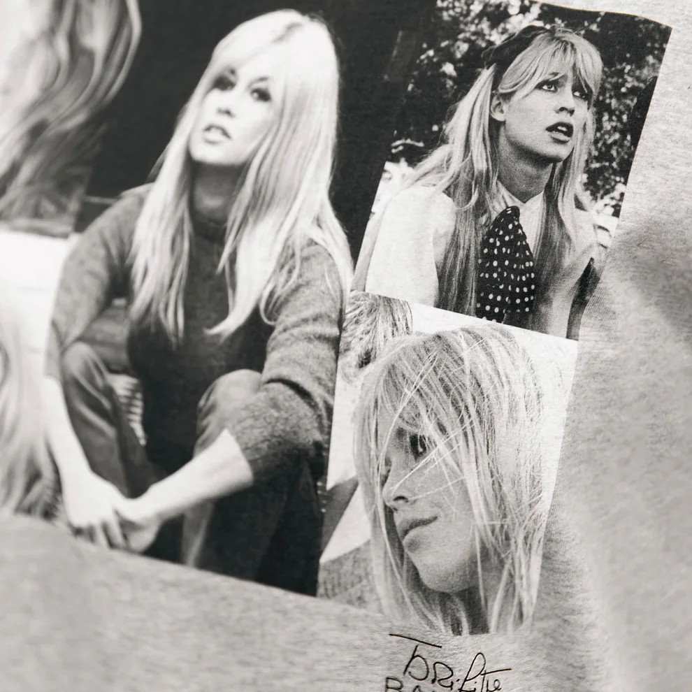 1BB0327-006 [BRIGITTE BARDOT] Fame T-Shirt Heather Grey #202511400 (EU)
