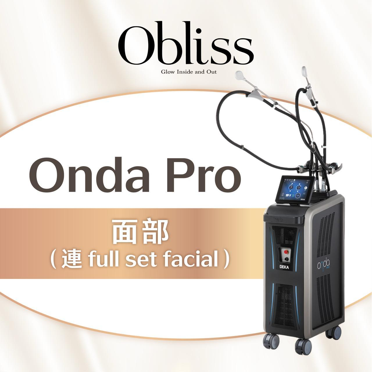 XG036 Olbiss療程 Onda Pro 瘦面. 減肥 - 面 (連full set facial)