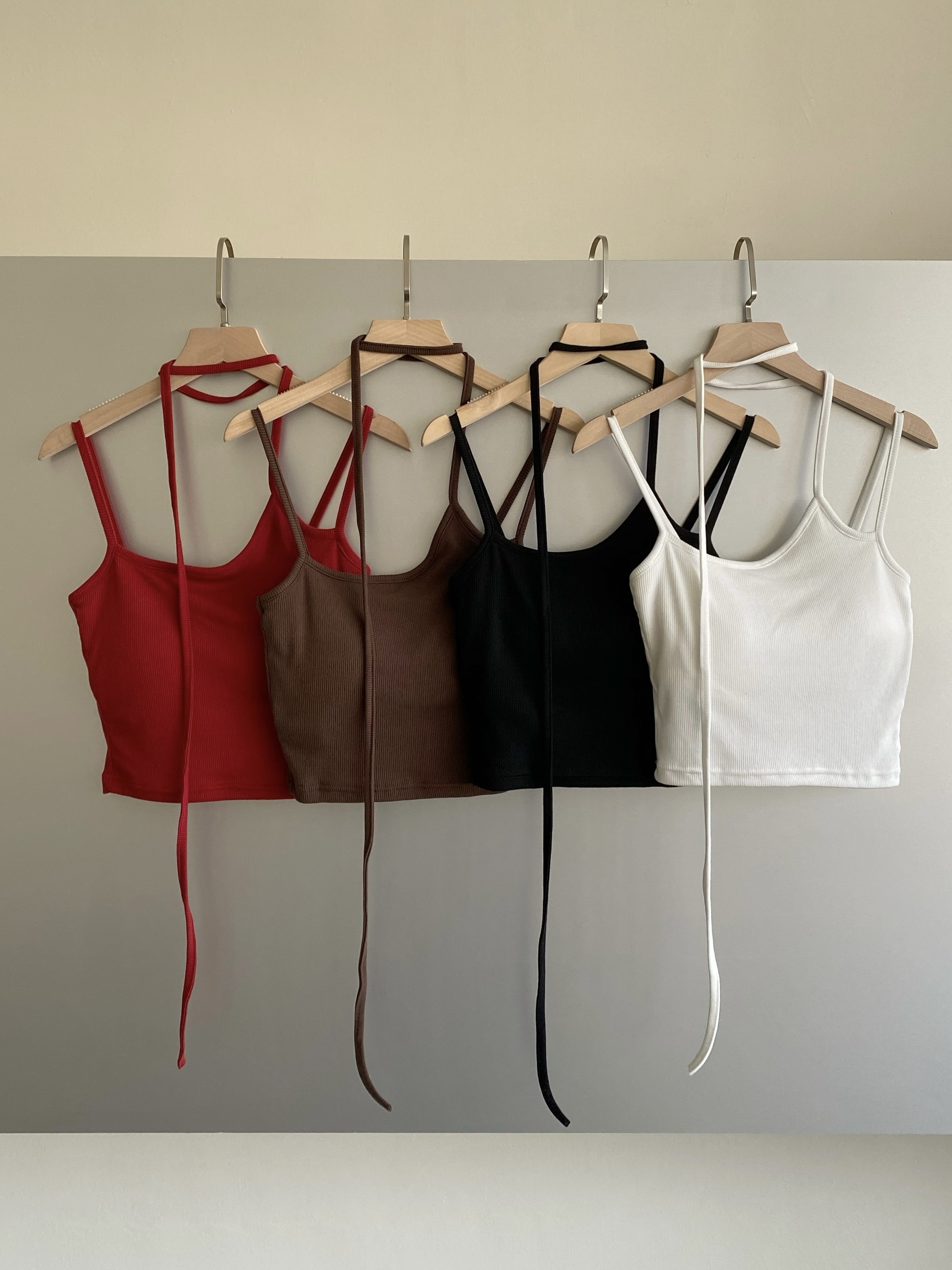 甜辣繞脖細肩Bra top