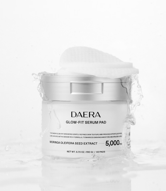 AG260326-A11-DAERA-玳拉光感潤膚精華棉片(玳拉開妝棉片) 送 玳拉光感潤膚精華棉片替換裝  200g (60片)-DAERA GLOW-FIT SERUM PAD-190g / 60pads-(EXP-23/4/2028)"