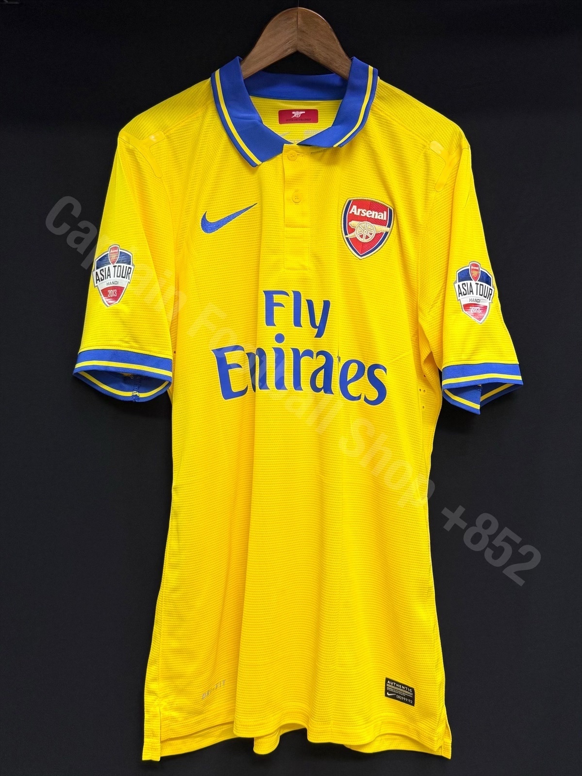 (更衣室版) 阿仙奴 2013 亞洲之旅 Nike 作客更衣室球員版球衣 #28 GIBBS