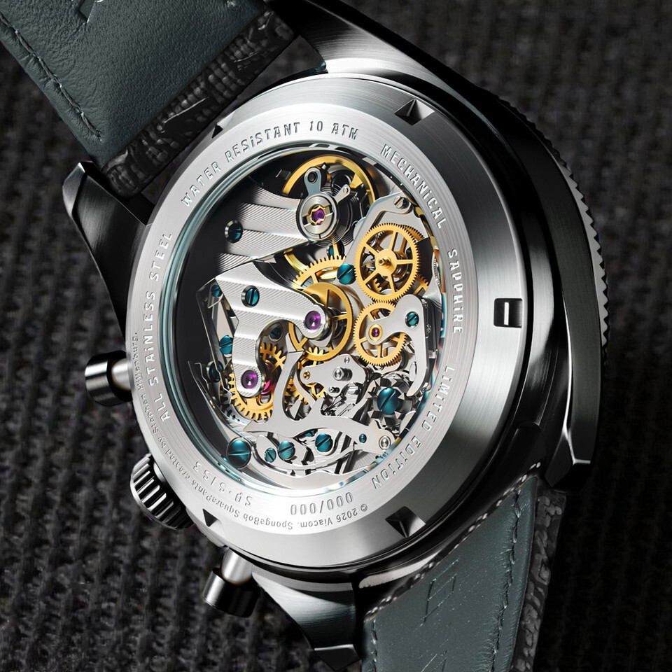 Spinnaker x Sponge Bob Eye Spy Black 海綿寶寶 限量版 SP-5153-02