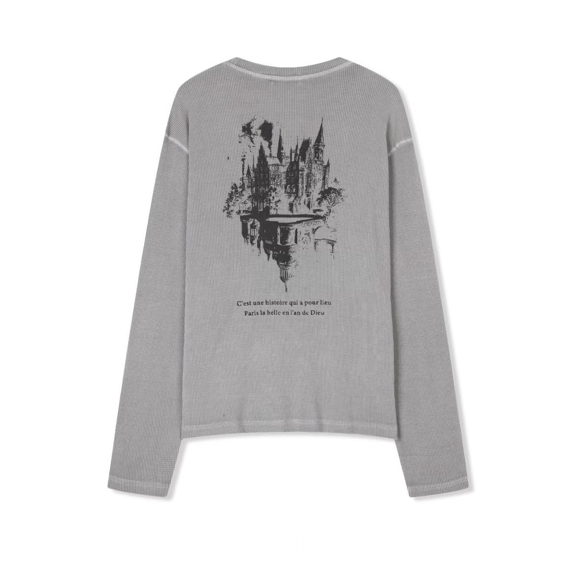 《K》鐘樓怪人華夫格薄長T