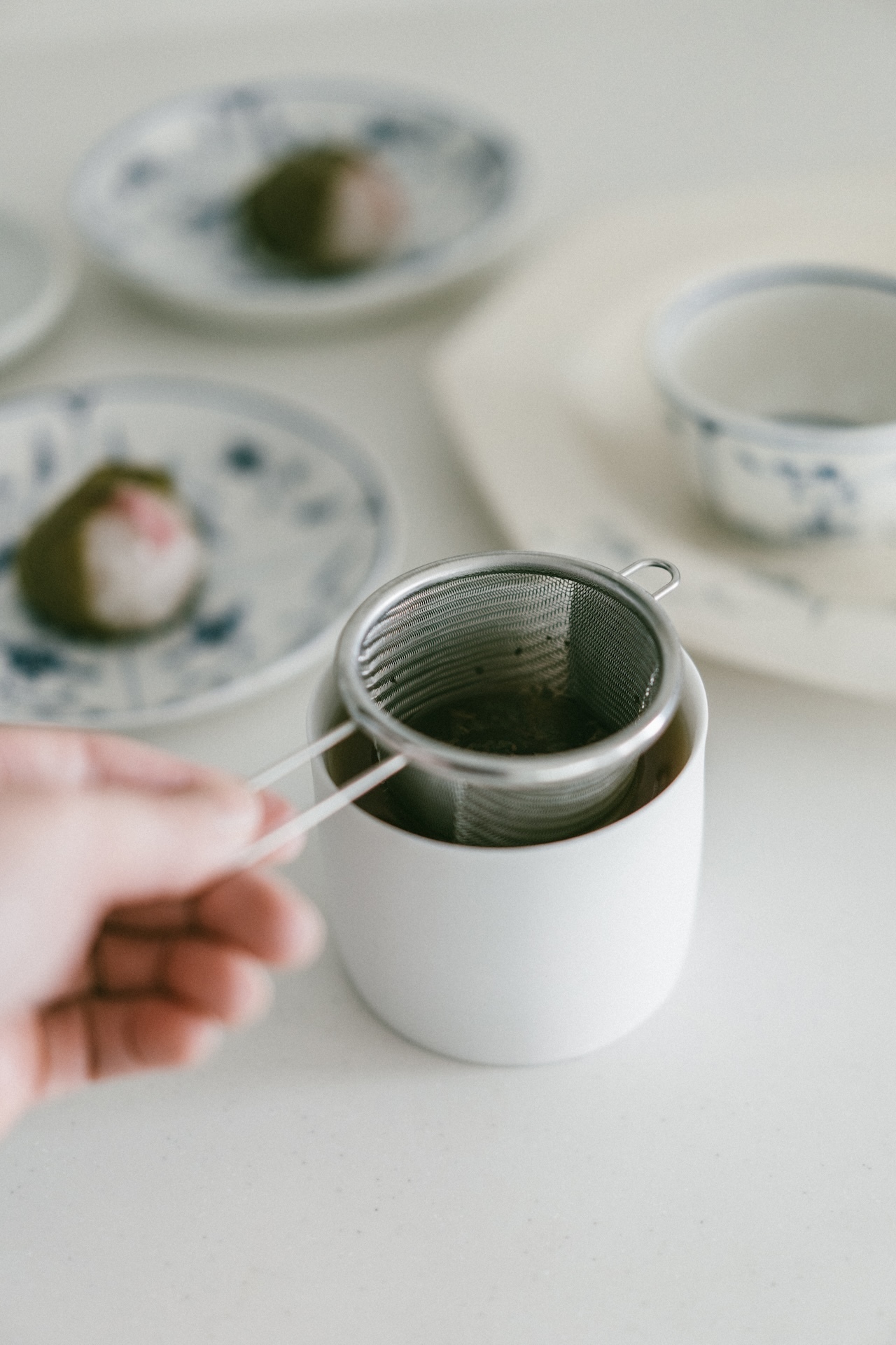 新越金網Three Snow日本製 18-8不鏽鋼深型濾茶網