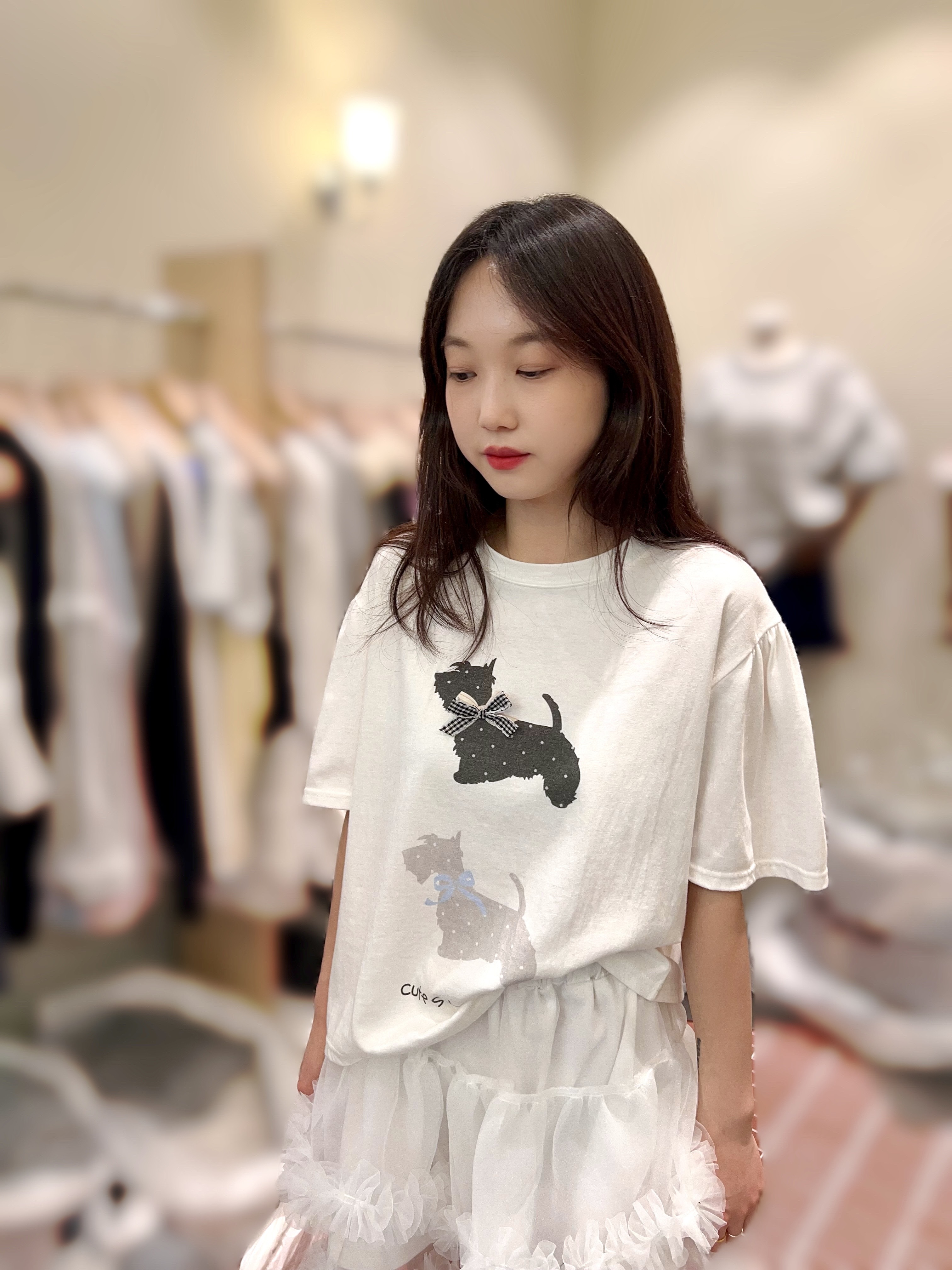 BE33  可愛小狗T 胸47 長22.5 $419 (一口價)