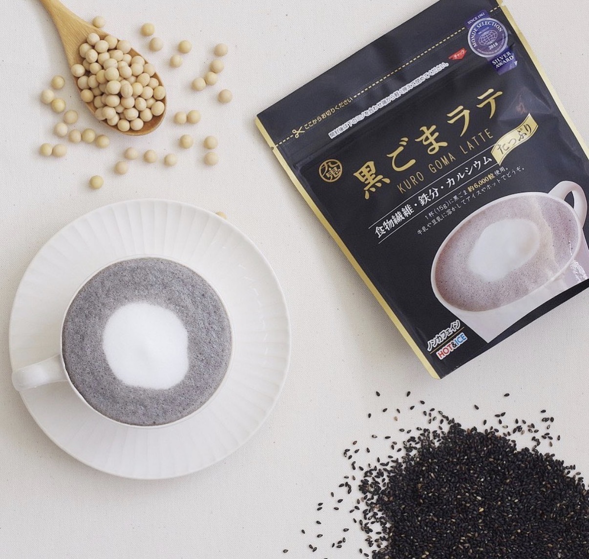 JP 九鬼 香濃黑芝麻拿鐵 10杯 3056 TK260326