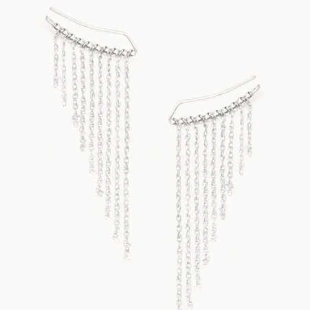1YA0326-314 [YAY PARIS] Large Climber Fringe Silver #SS25_C50_200 (EU)