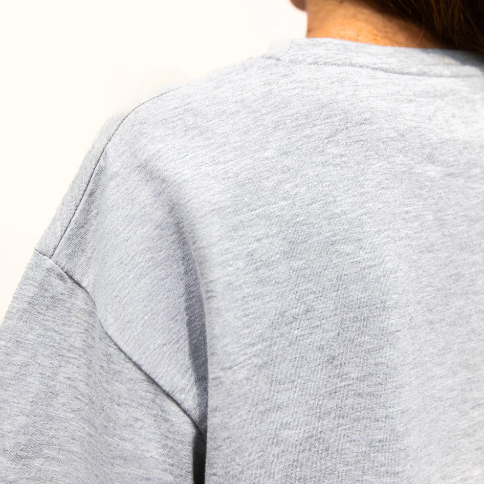 1BB0327-010 [BRIGITTE BARDOT] Egerie T-Shirt Grey #202520500 (EU)