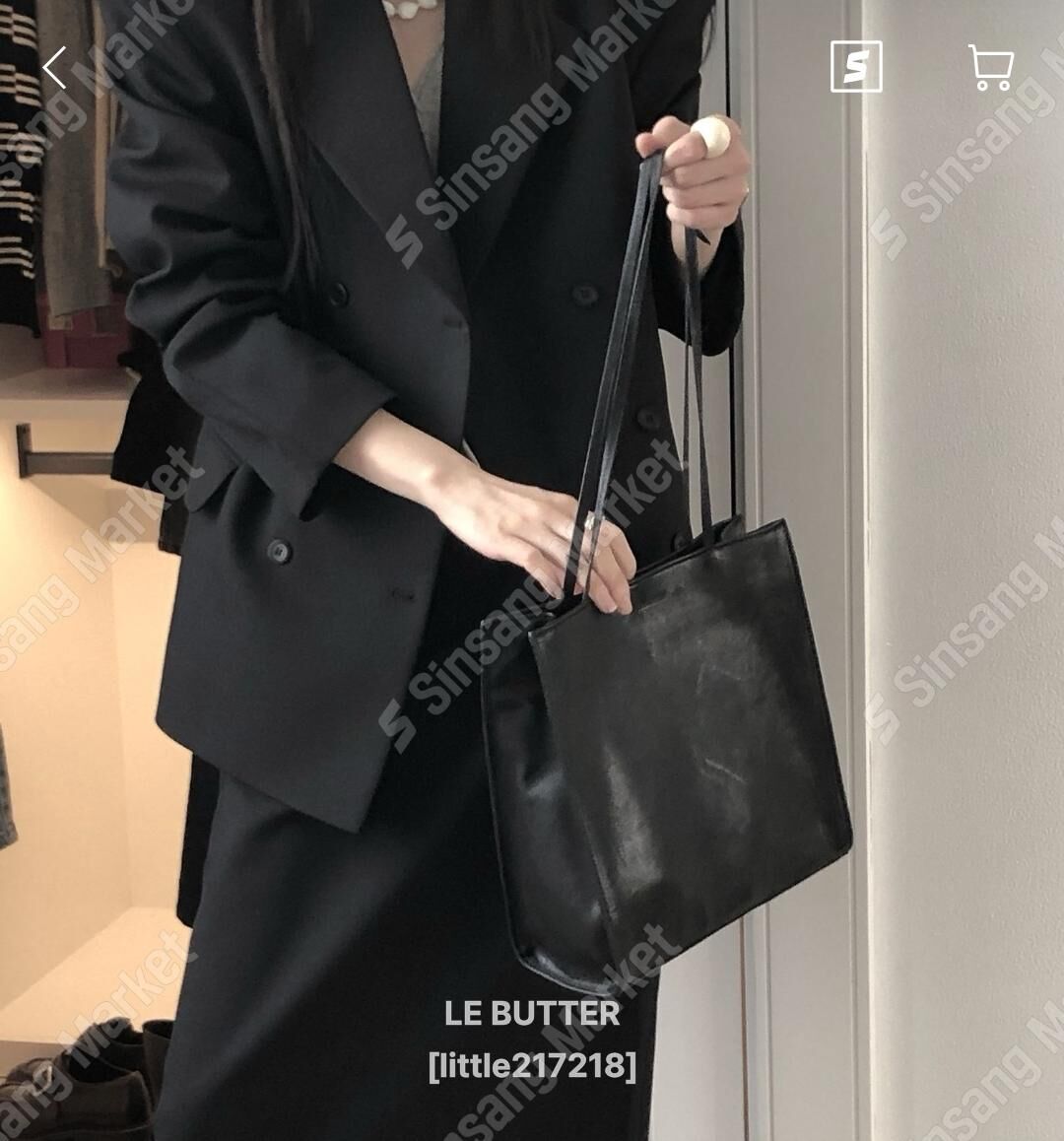 LB6035 羊皮方形單肩包