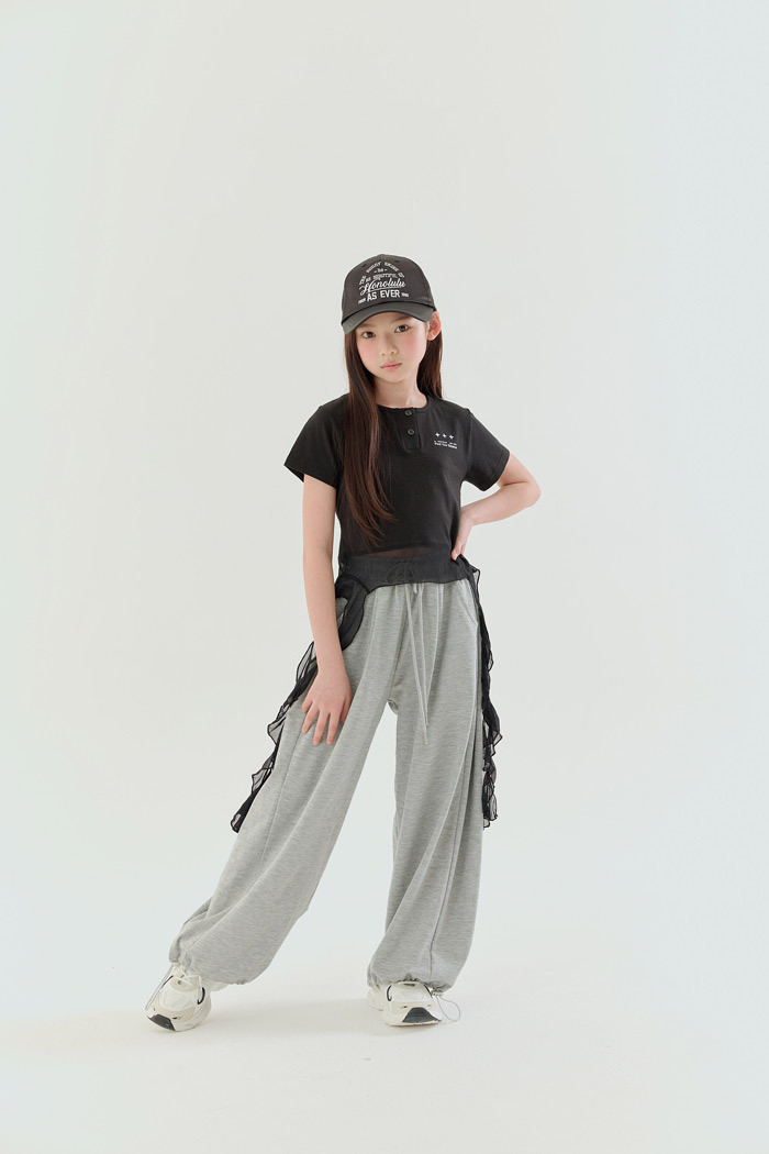 正韓夏Lilas 兩色星星短版個性上衣