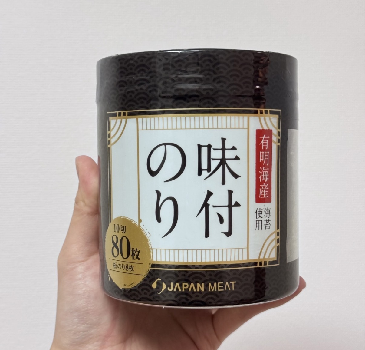 【長線爆單】JP 有明海產味付紫菜 80枚 8290 TK260326