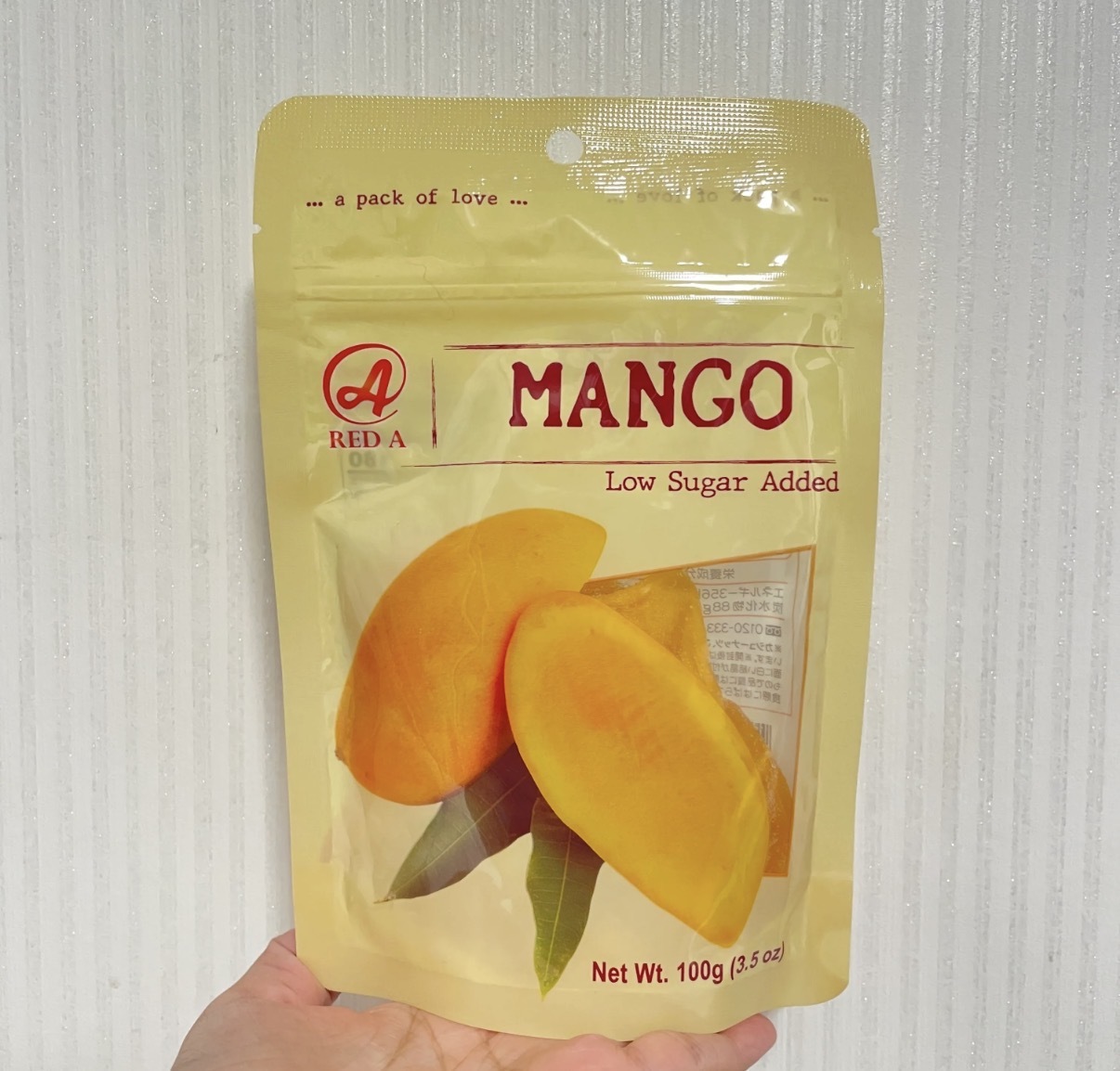 【必買之物】JP 低糖熟成芒果乾 100g 4409 TK260326