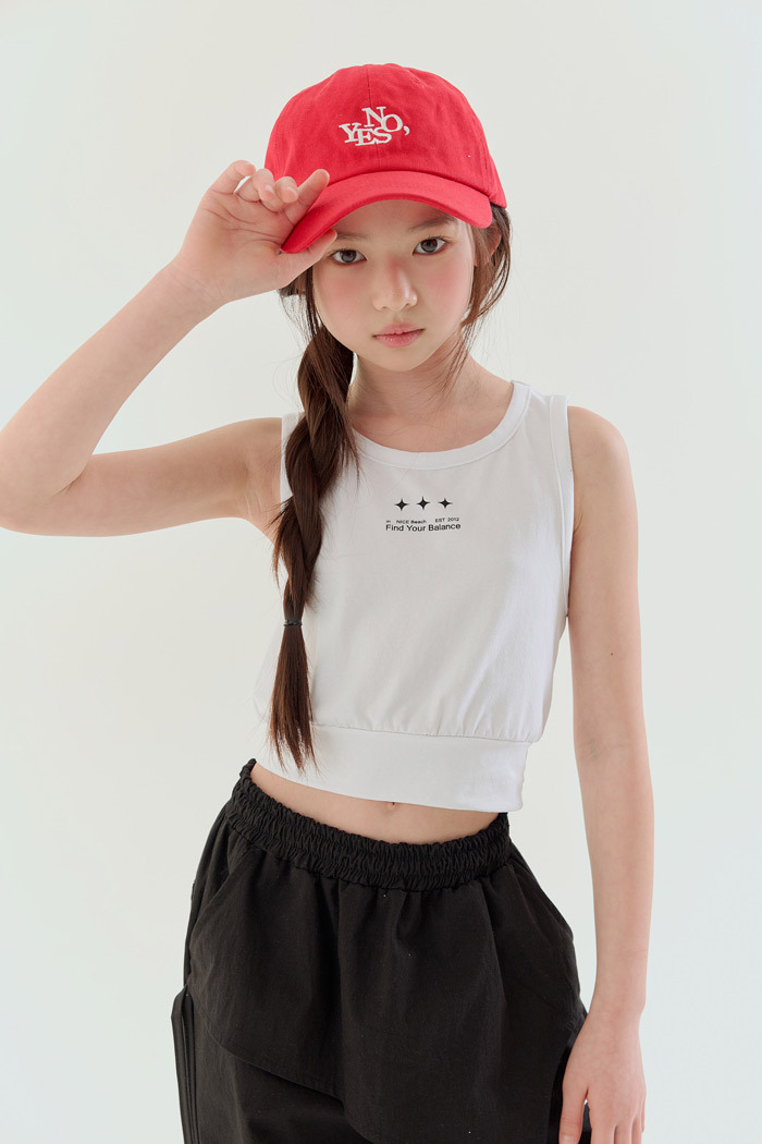 正韓夏Lilas 兩色帥氣短版背心