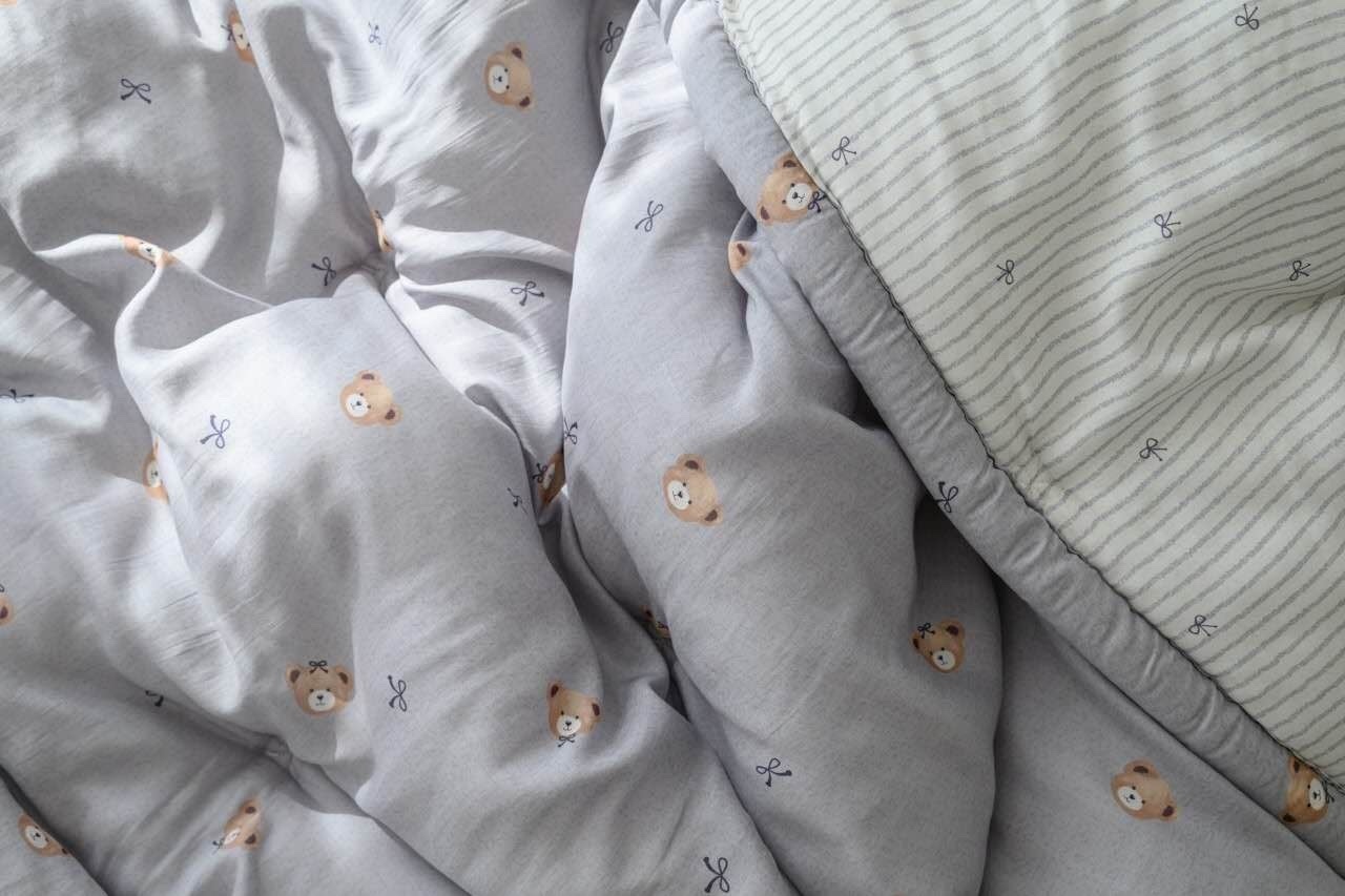 《韓國製天絲四季被》 熊仔蝴蝶結