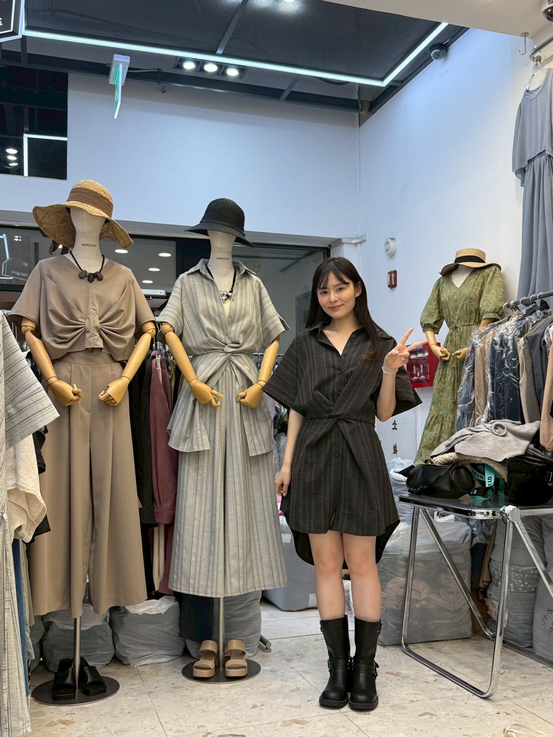 MG6010 條紋連身衣